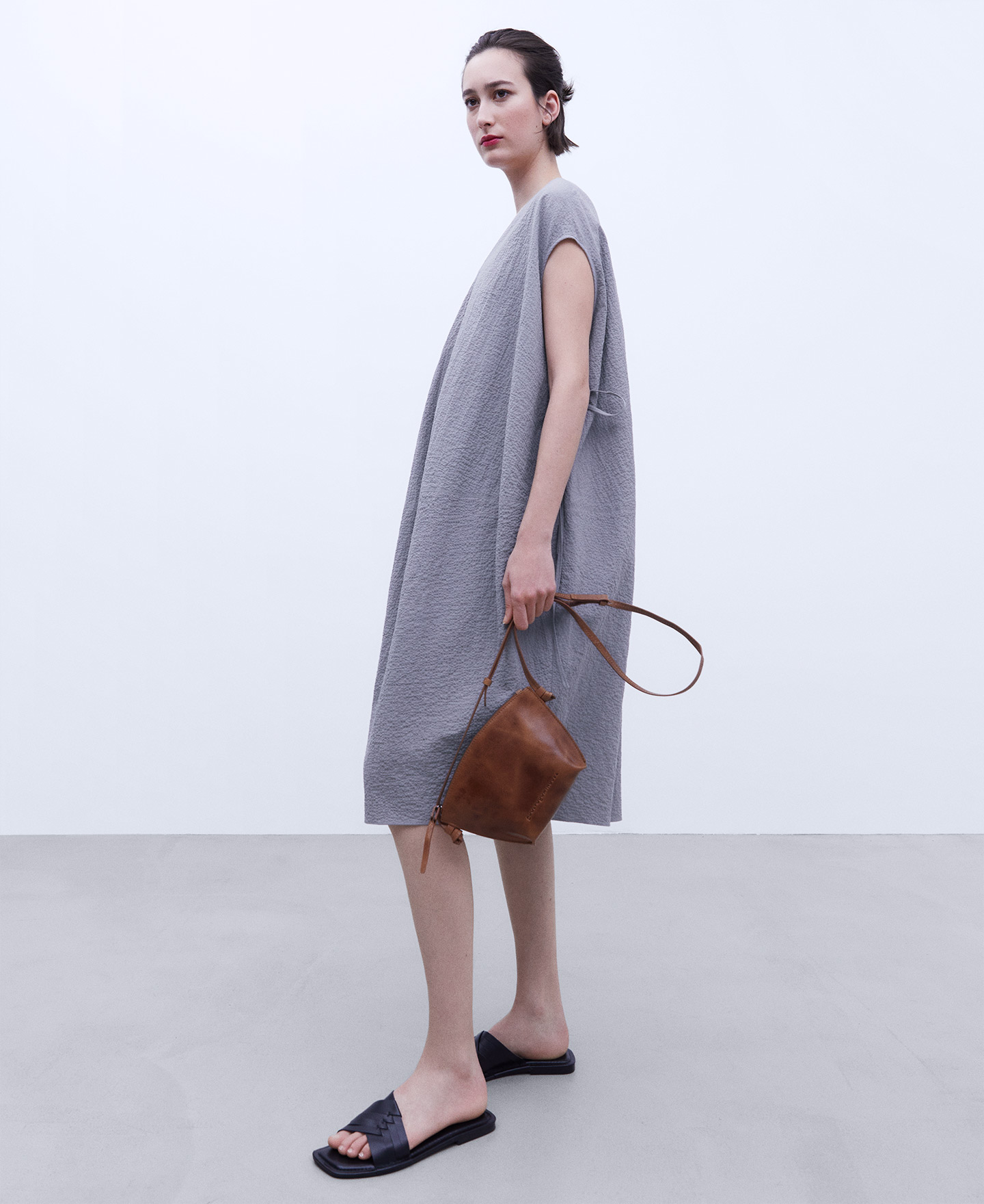 Ethical cotton balloon dress image number 0
