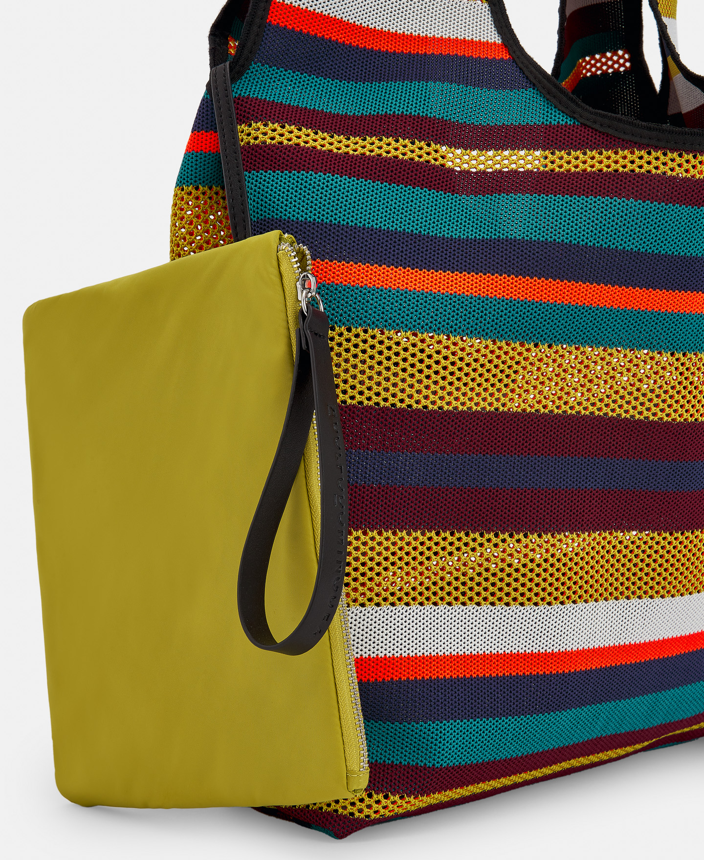Knitted bag with double handle image number 3
