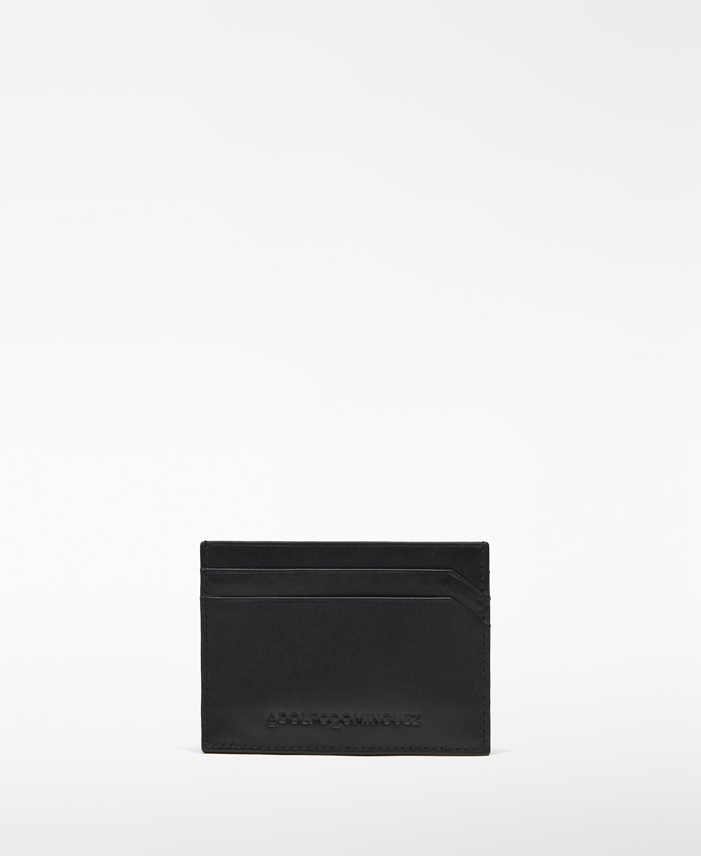 Leather card holder man image number 0