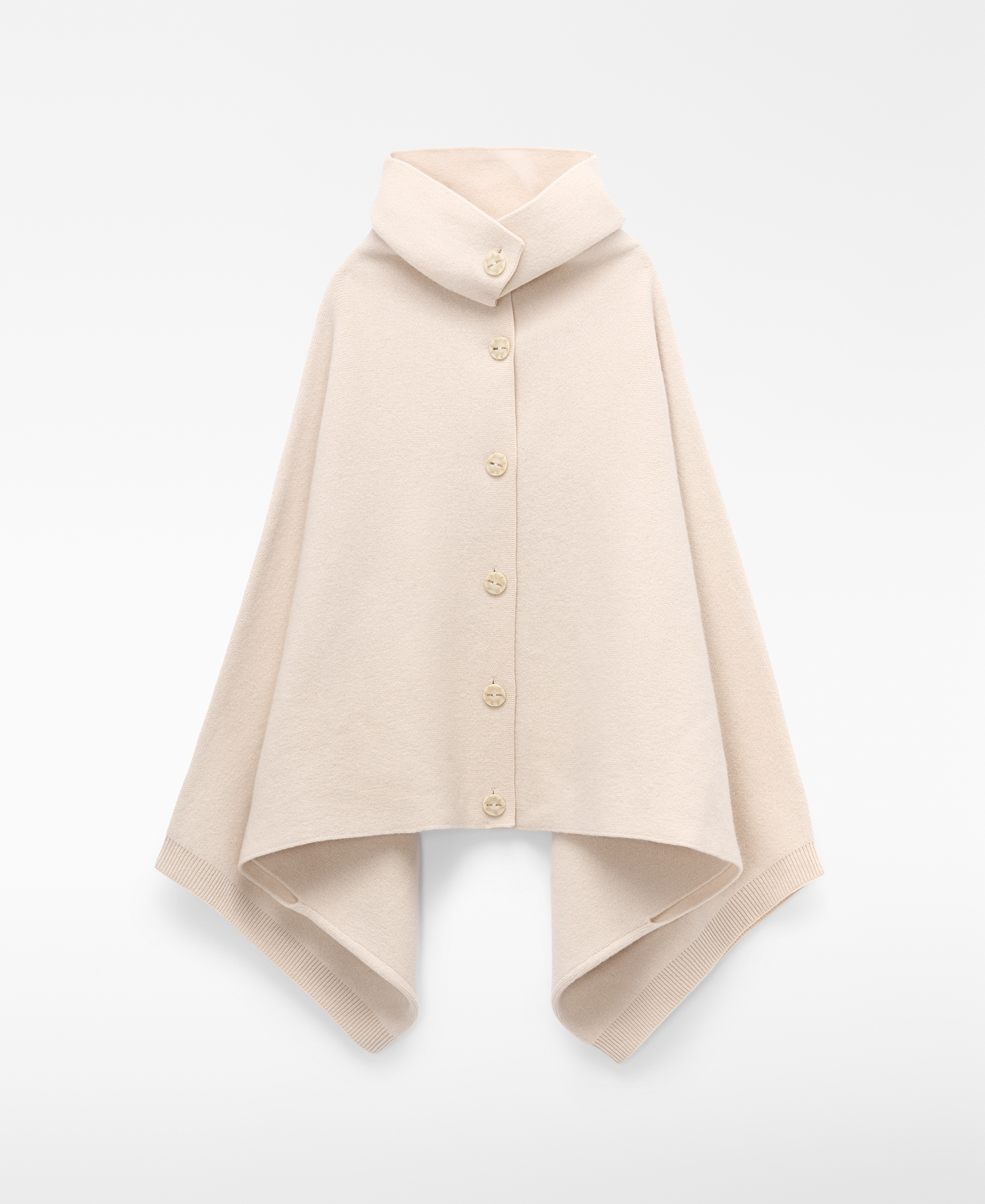 Merino wool cape jacket image number 4