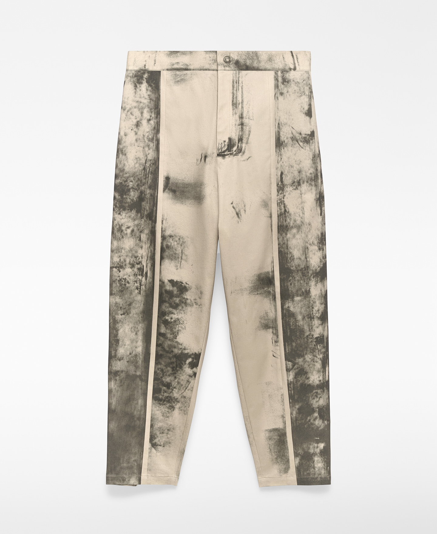 Pantalón barrel fit envejecido hombre image number 4