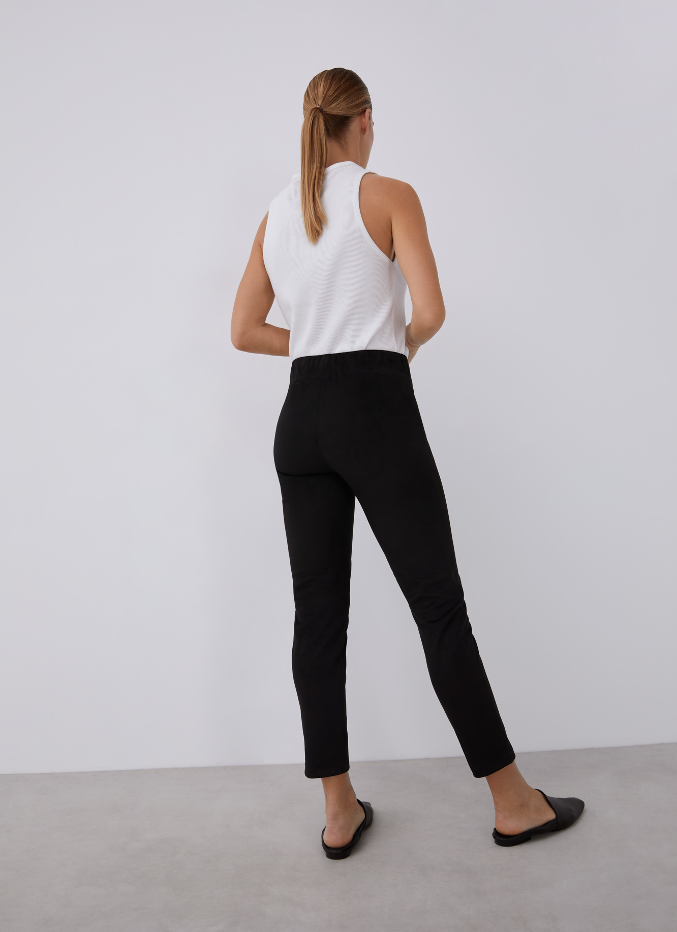Suedette leggins image number 1