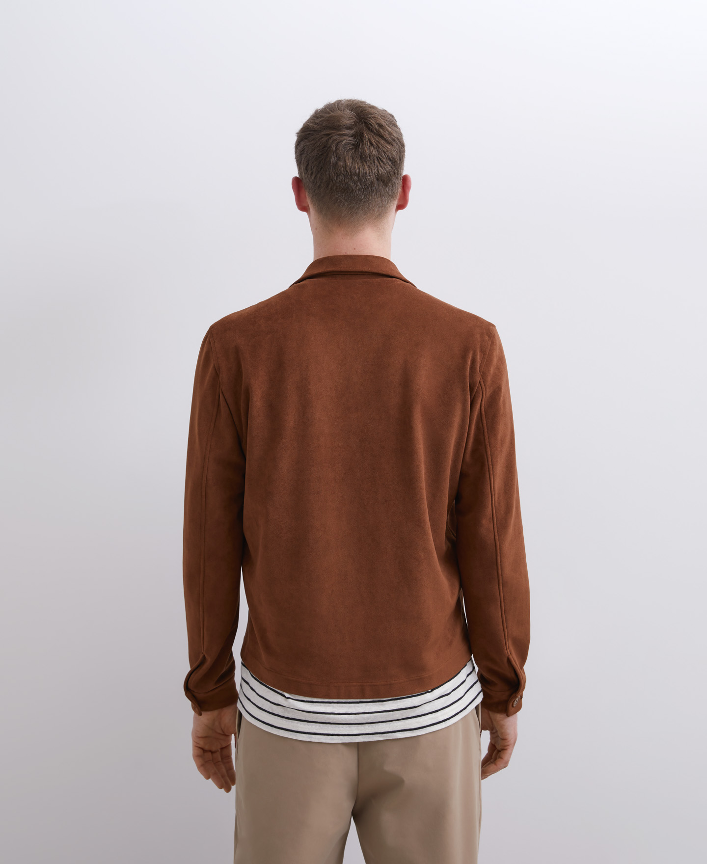Shirt jacket in suedette image number 2