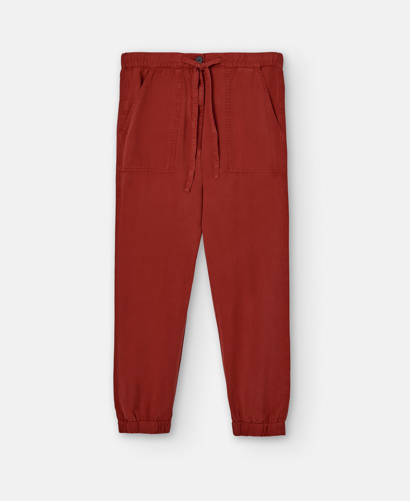 Tencel™ lyocell jogger trousers image number 4