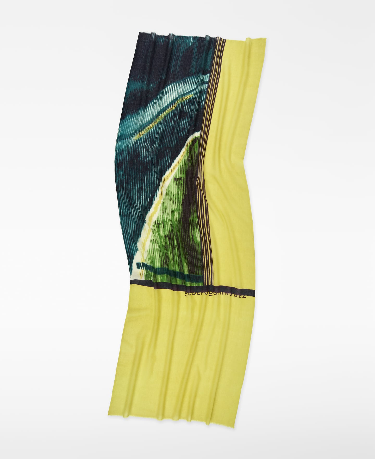 Merino wool printed shawl image number 1