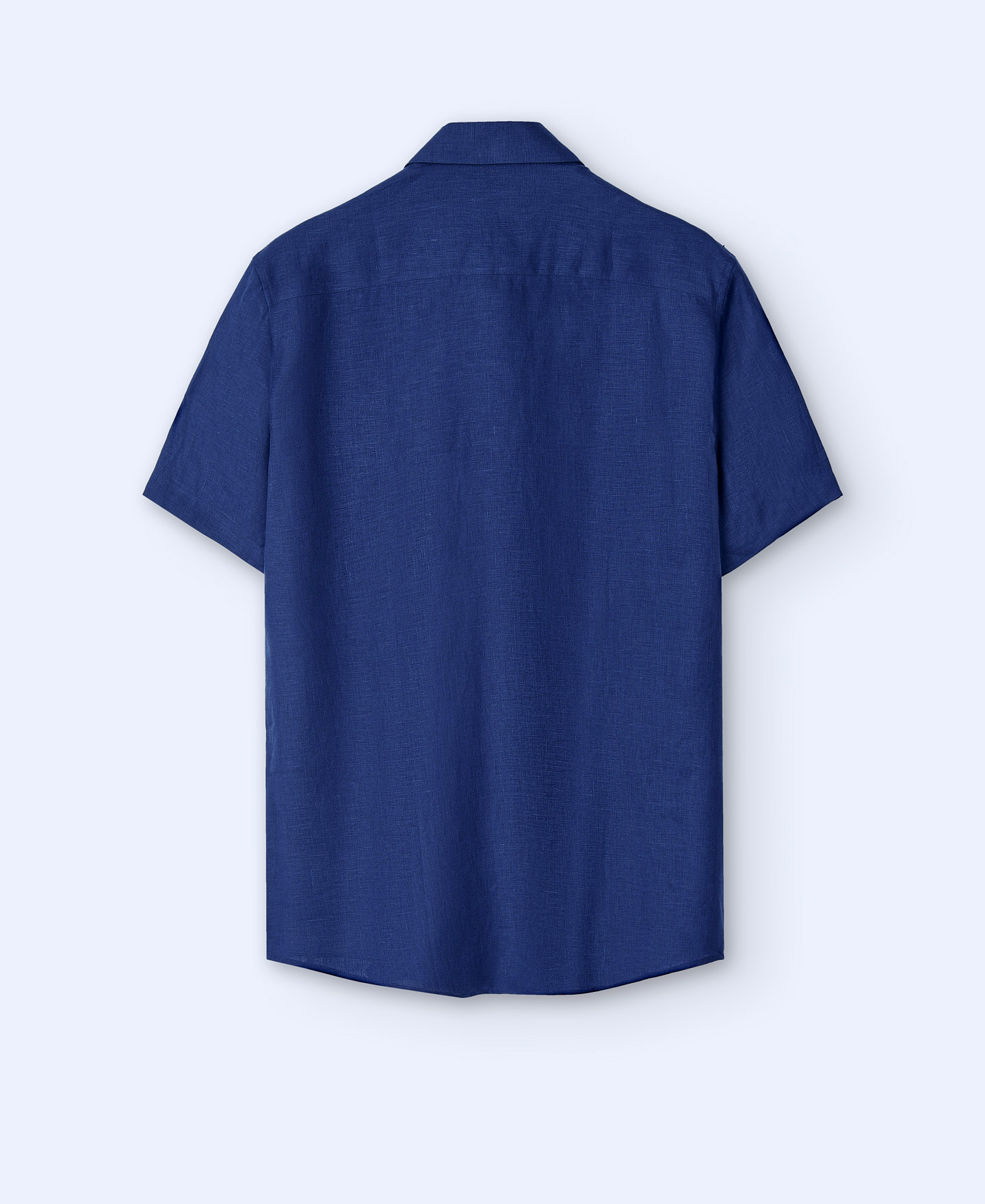 Camisa cuello solapa en lino europeo image number 5