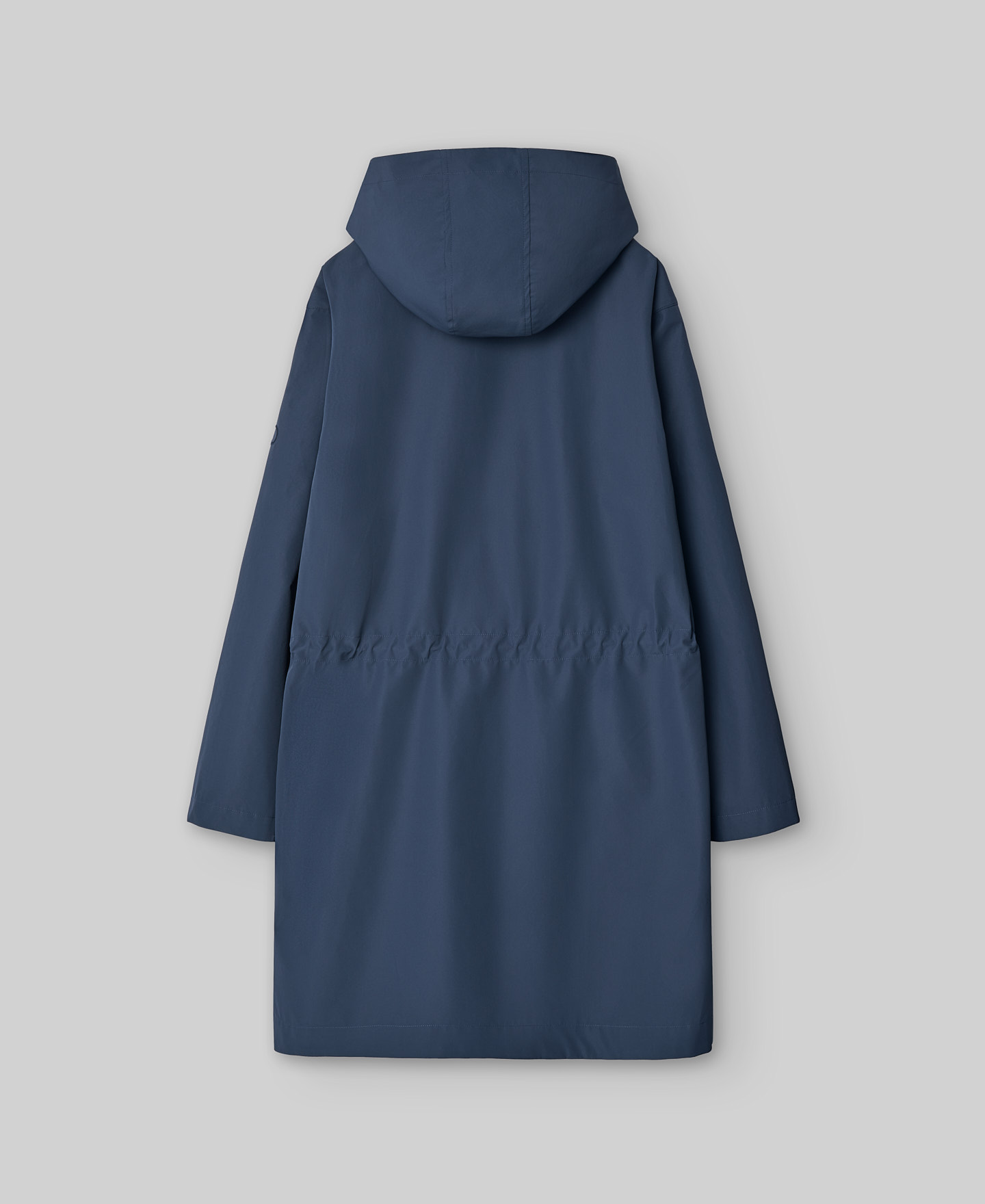 Blue hooded parka man image number 5