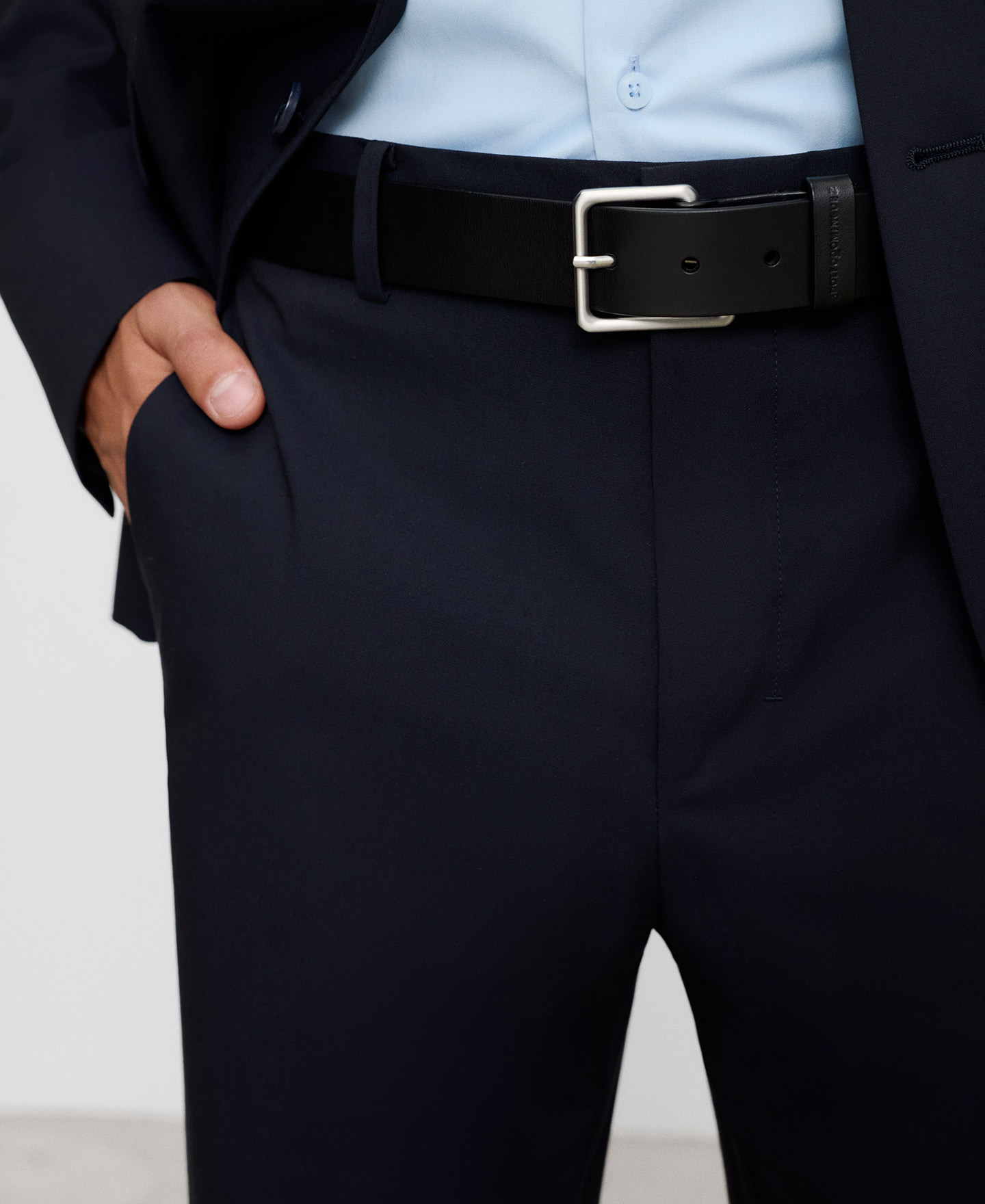 Regular fit tailored trousers image number 3