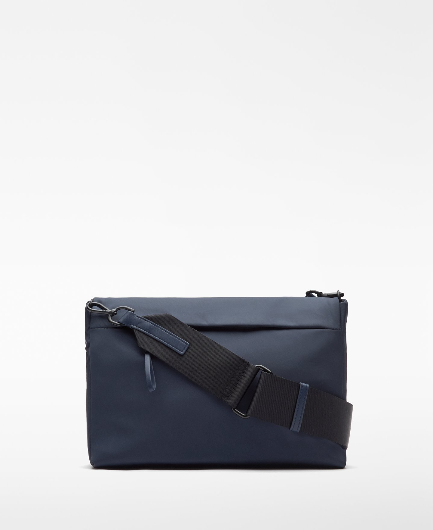 Nylon flap medium crossbody woman image number 1