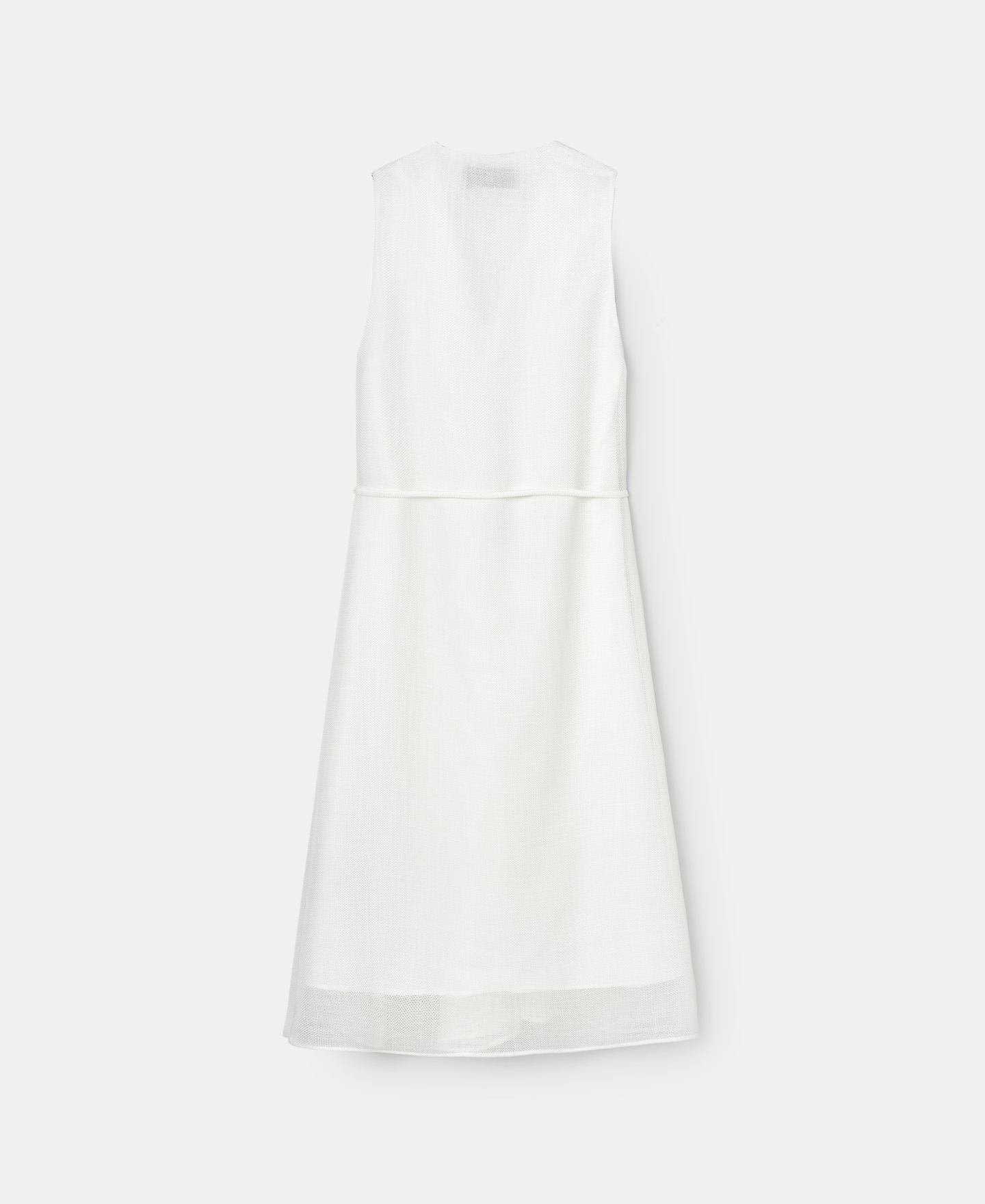Crossover v-neckline midi dress image number 5