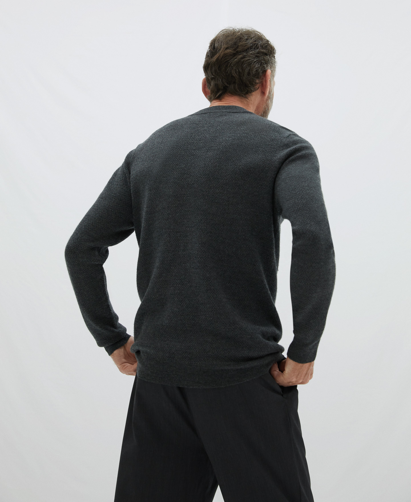Jersey de punto en lana merino image number 2