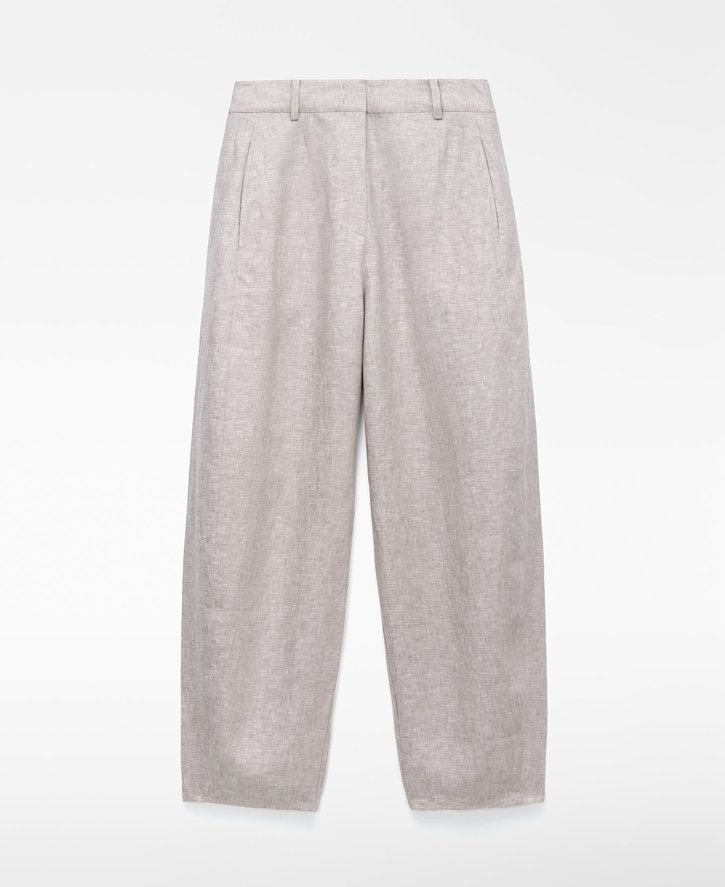 Pantal&oacute;n barrel fit lino europeo image number 4