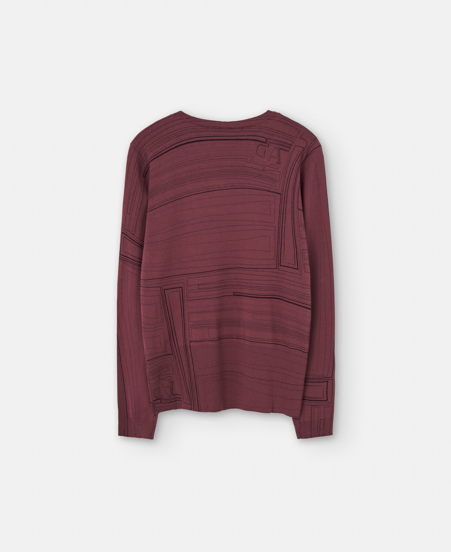 Viscose printed sweater image number 1