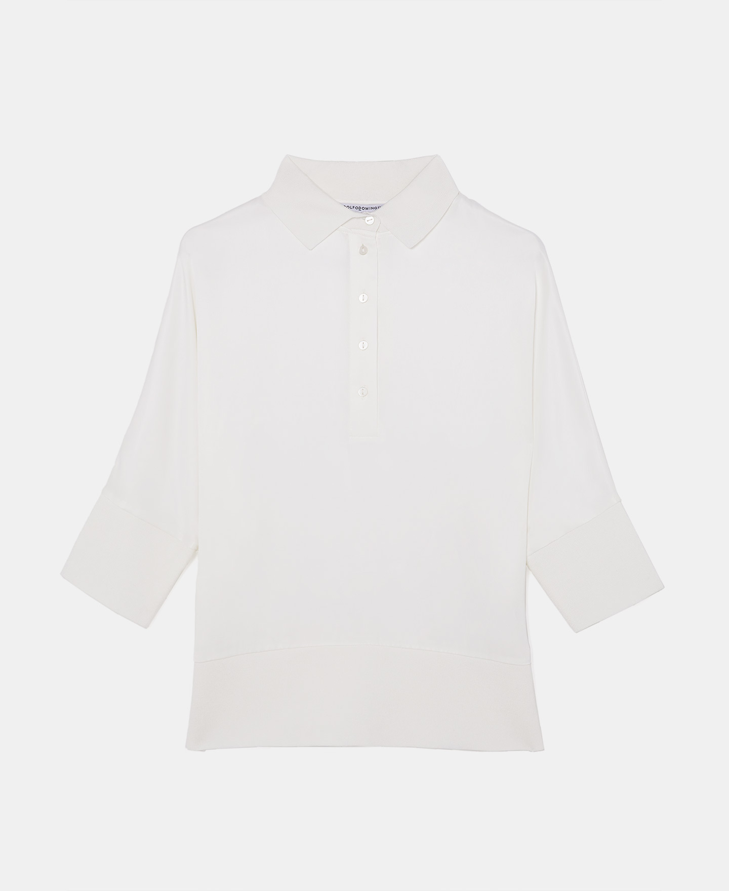 Japanese sleeve viscose blouse image number 4