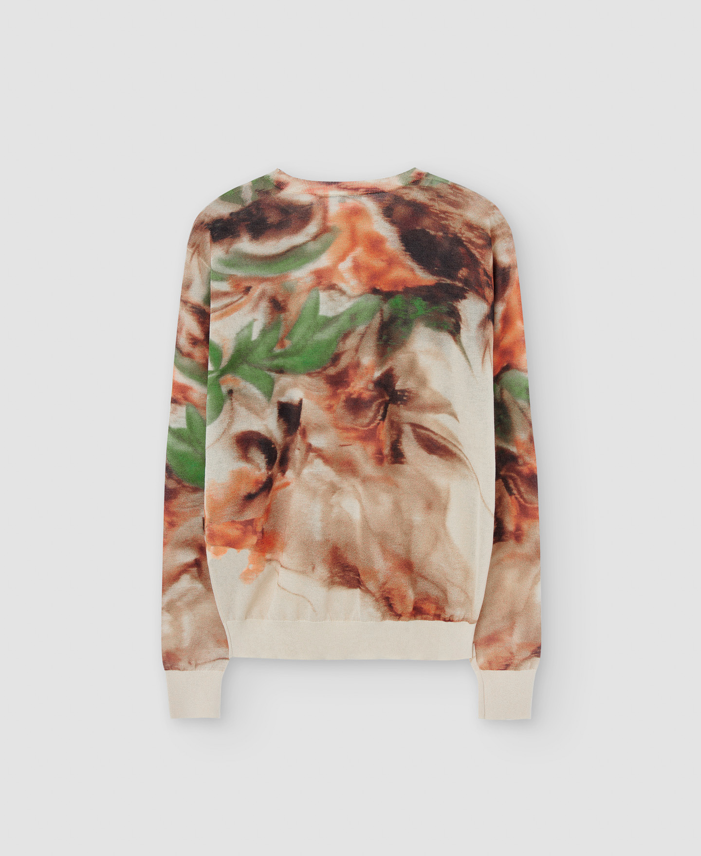 Responsible viscose printed sweater image number 5