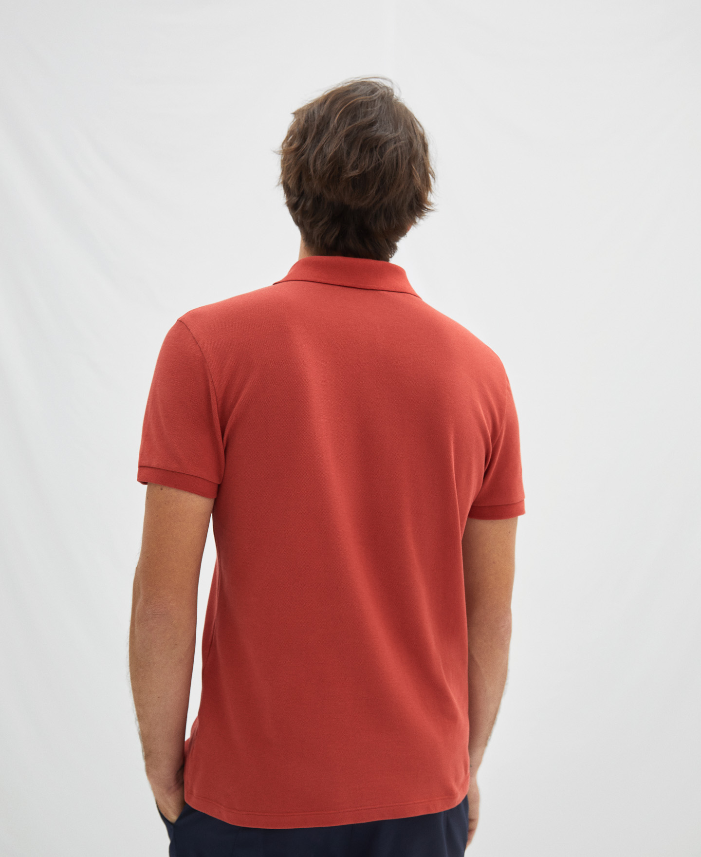 Cotton pique polo shirt image number 2