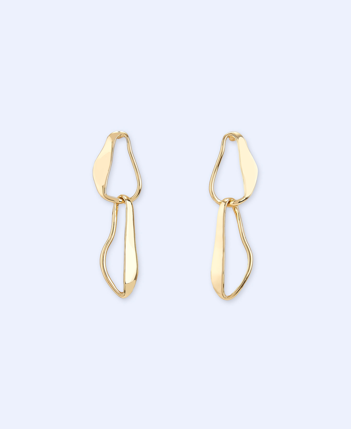Double Vibrar motif earring image number 0