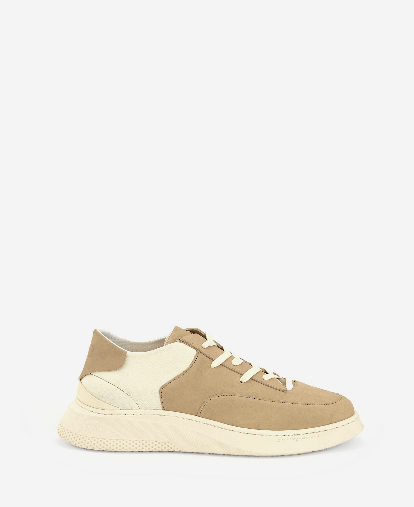 Leather and neoprene sneaker. image number 0