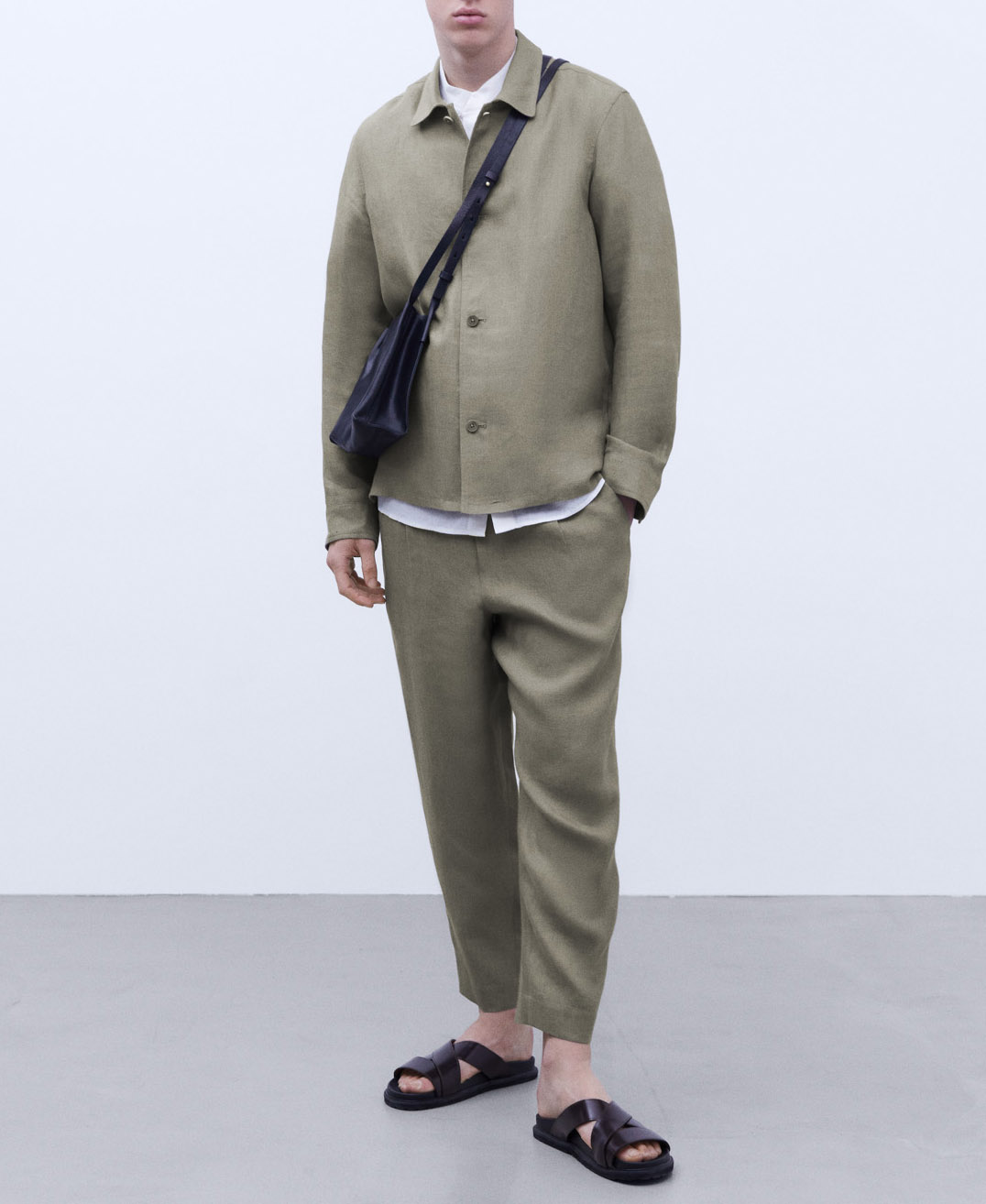European linen trousers image number 1