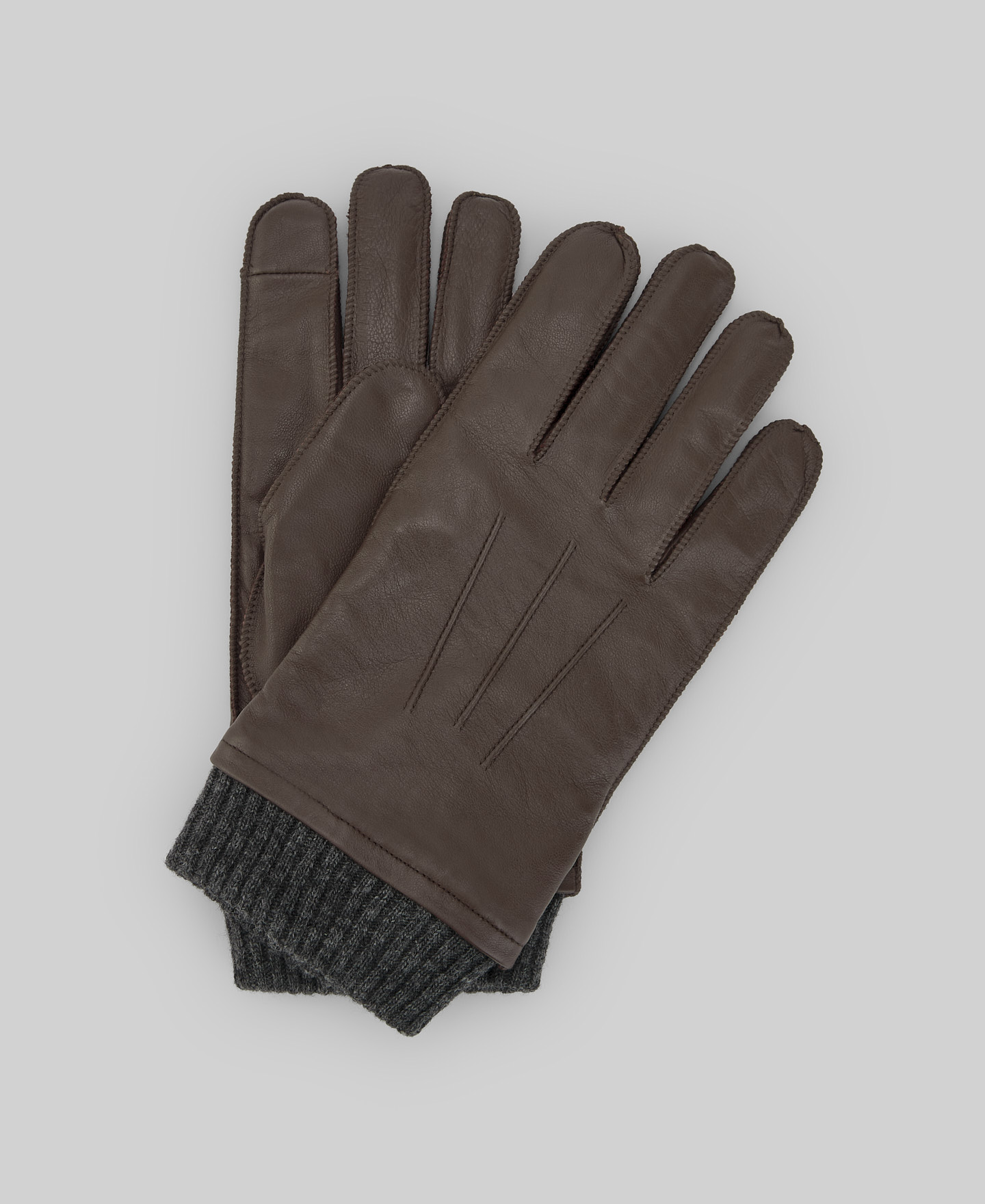 Responsible leather glove man image number 0