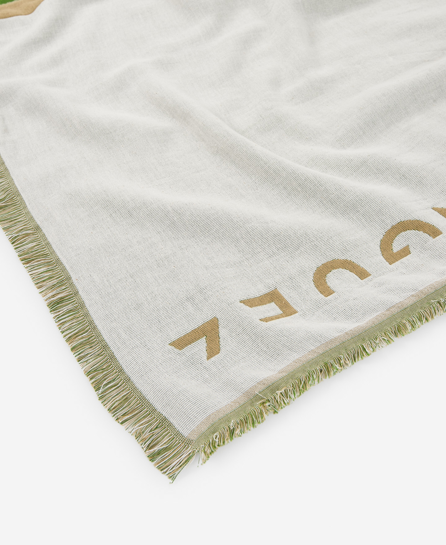 Tricolour double jacquard shawl image number 2