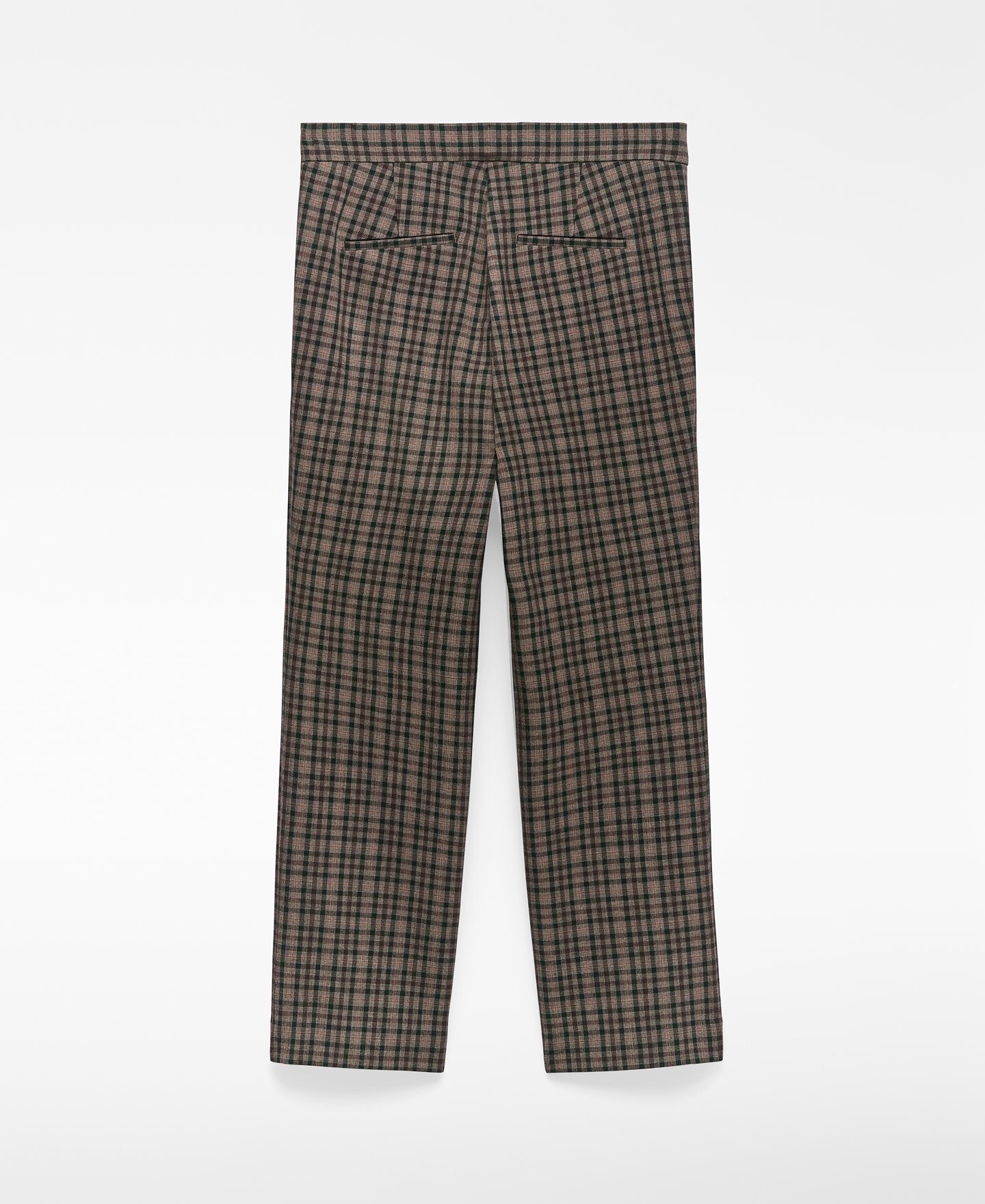 Slim-Fit-Hose mit Karomuster für Damen image number 5