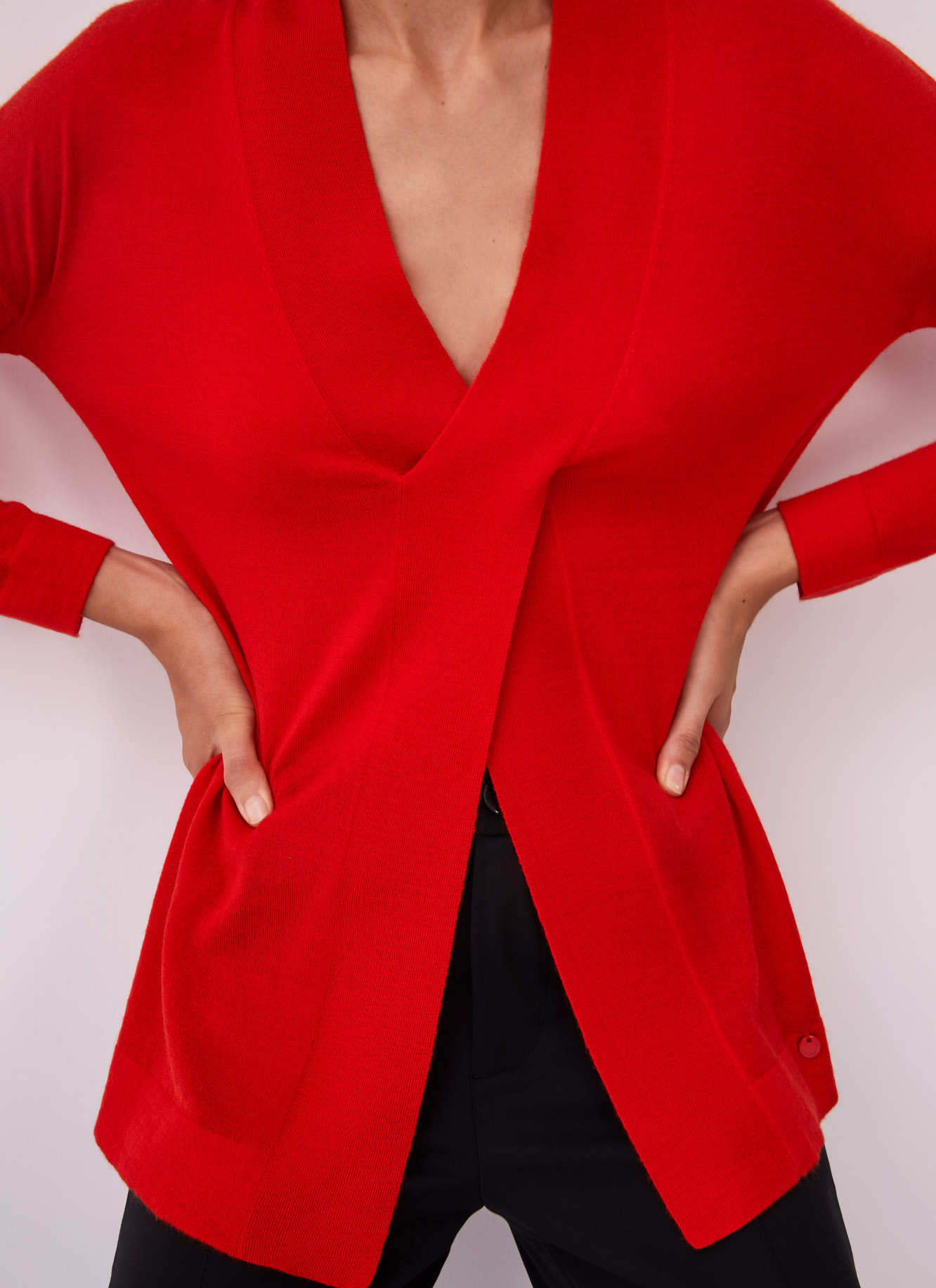Jersey amplio de merino image number 2