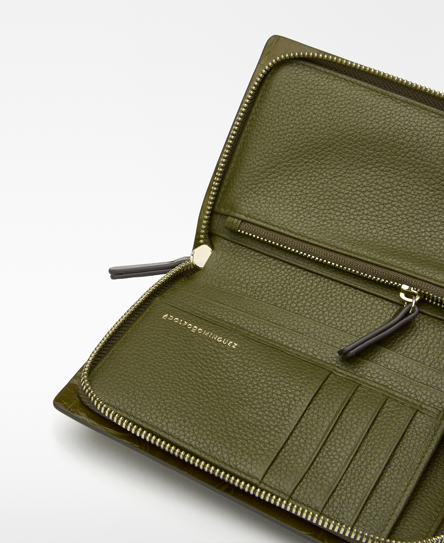 Mica croc-effect medium wallet image number 2