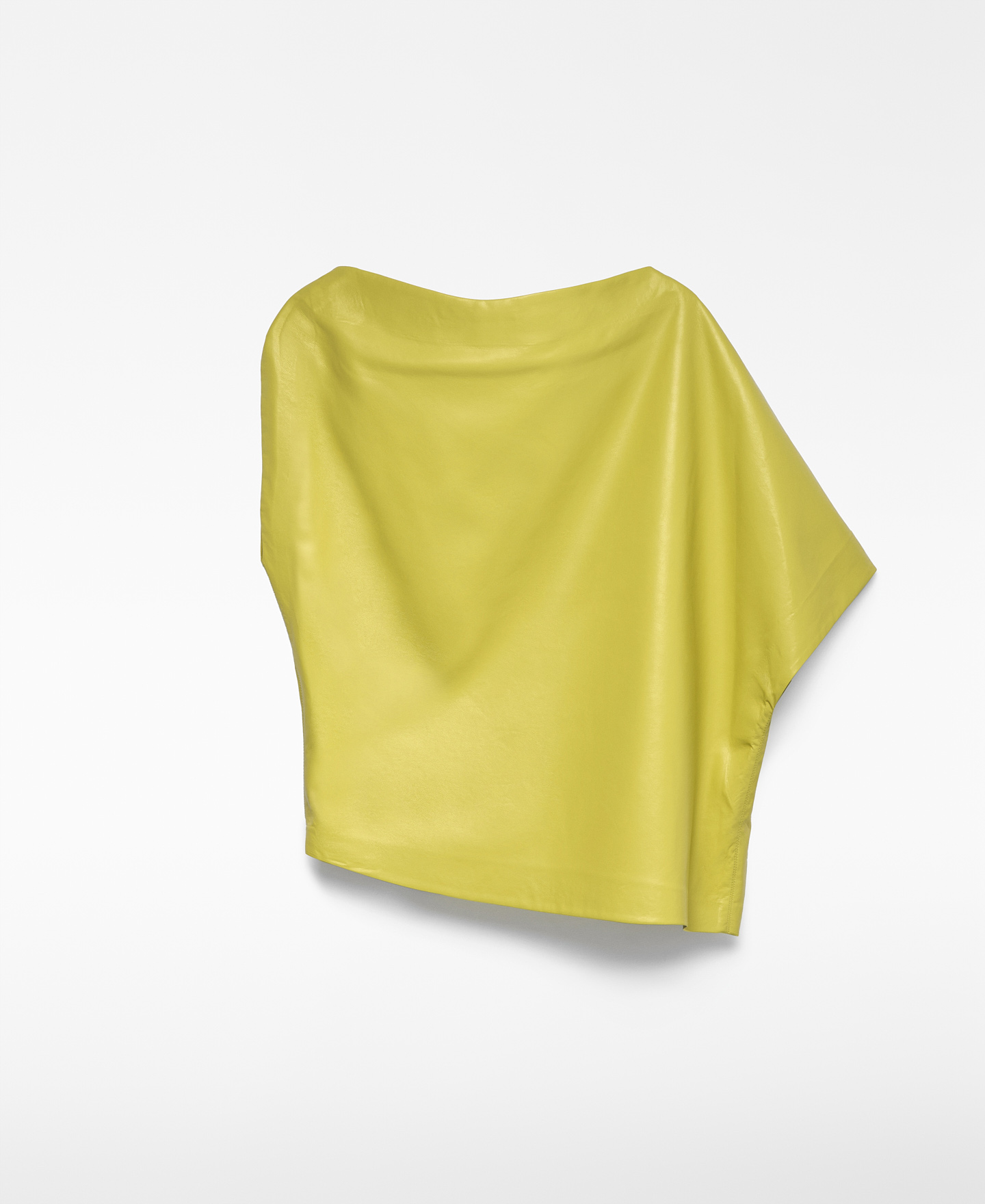 Green Leather-Non-Leather top woman image number 2