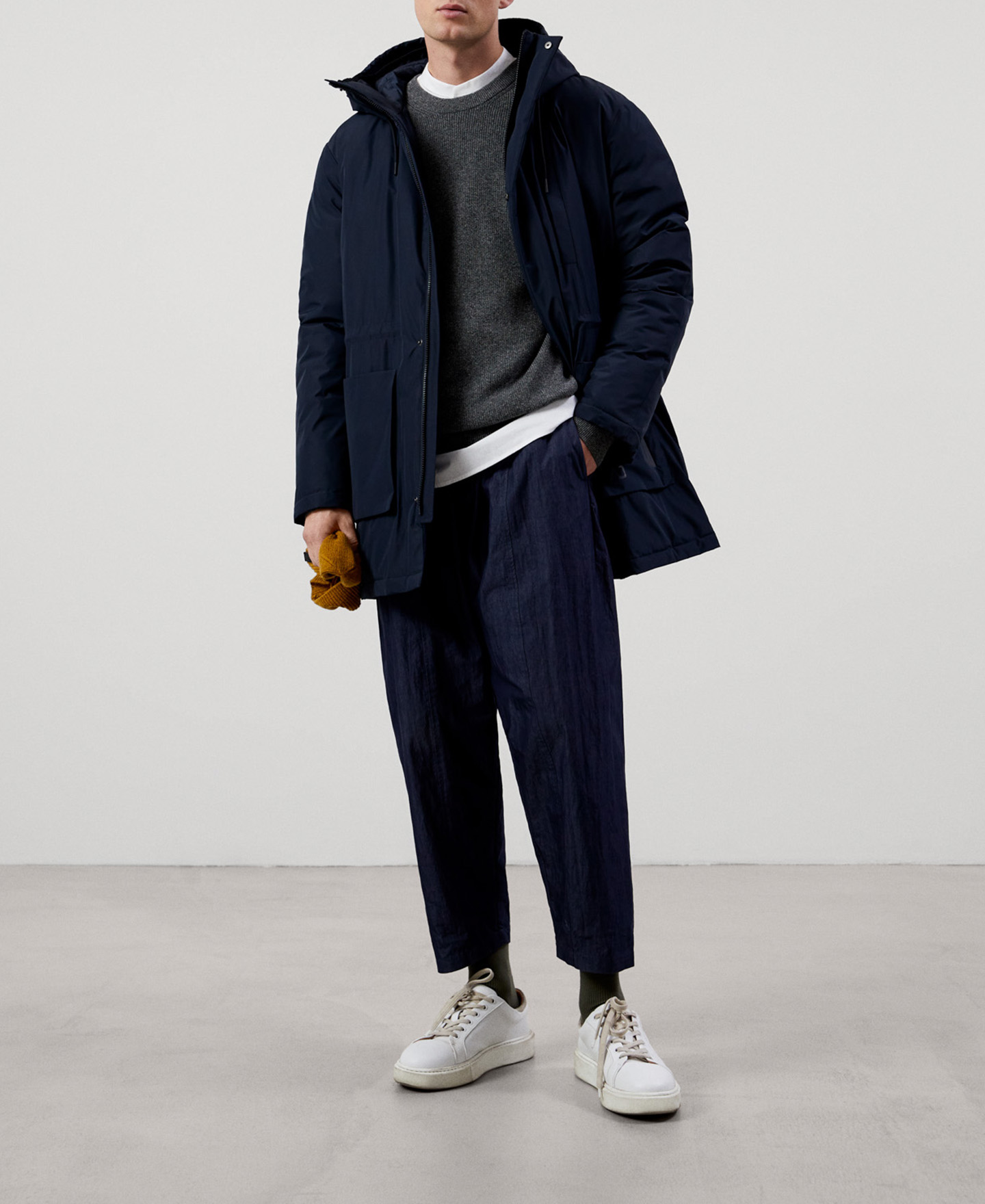 Double hooded parka image number 1