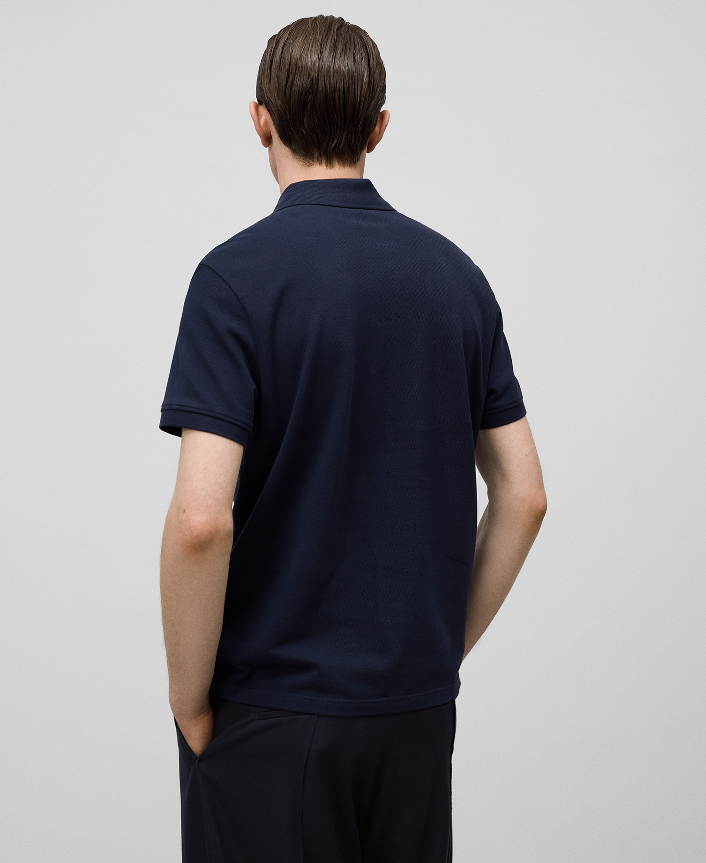 Polo piqué algodón orgánico hombre image number 2