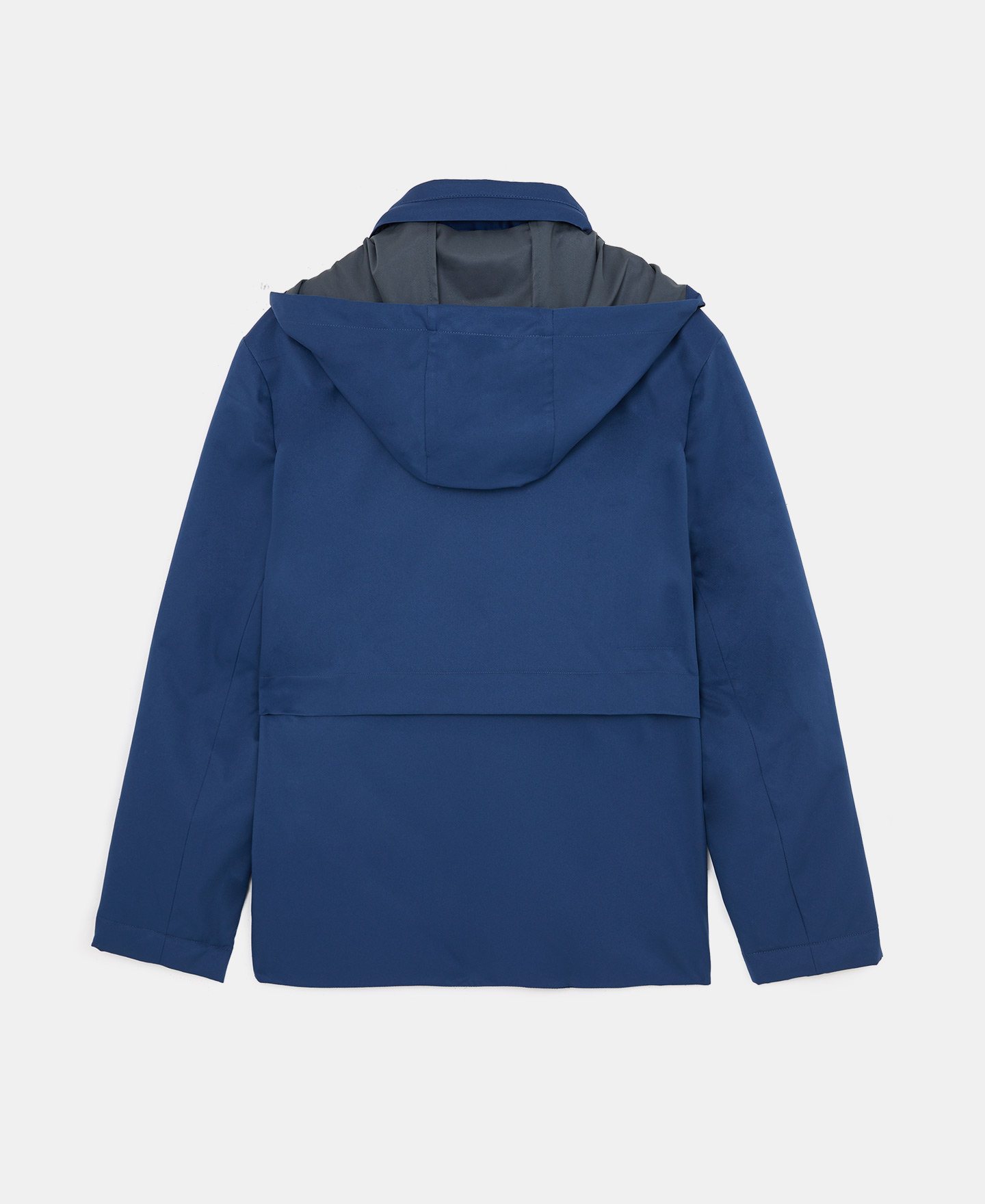 Padded parka with concealed hood image number 5