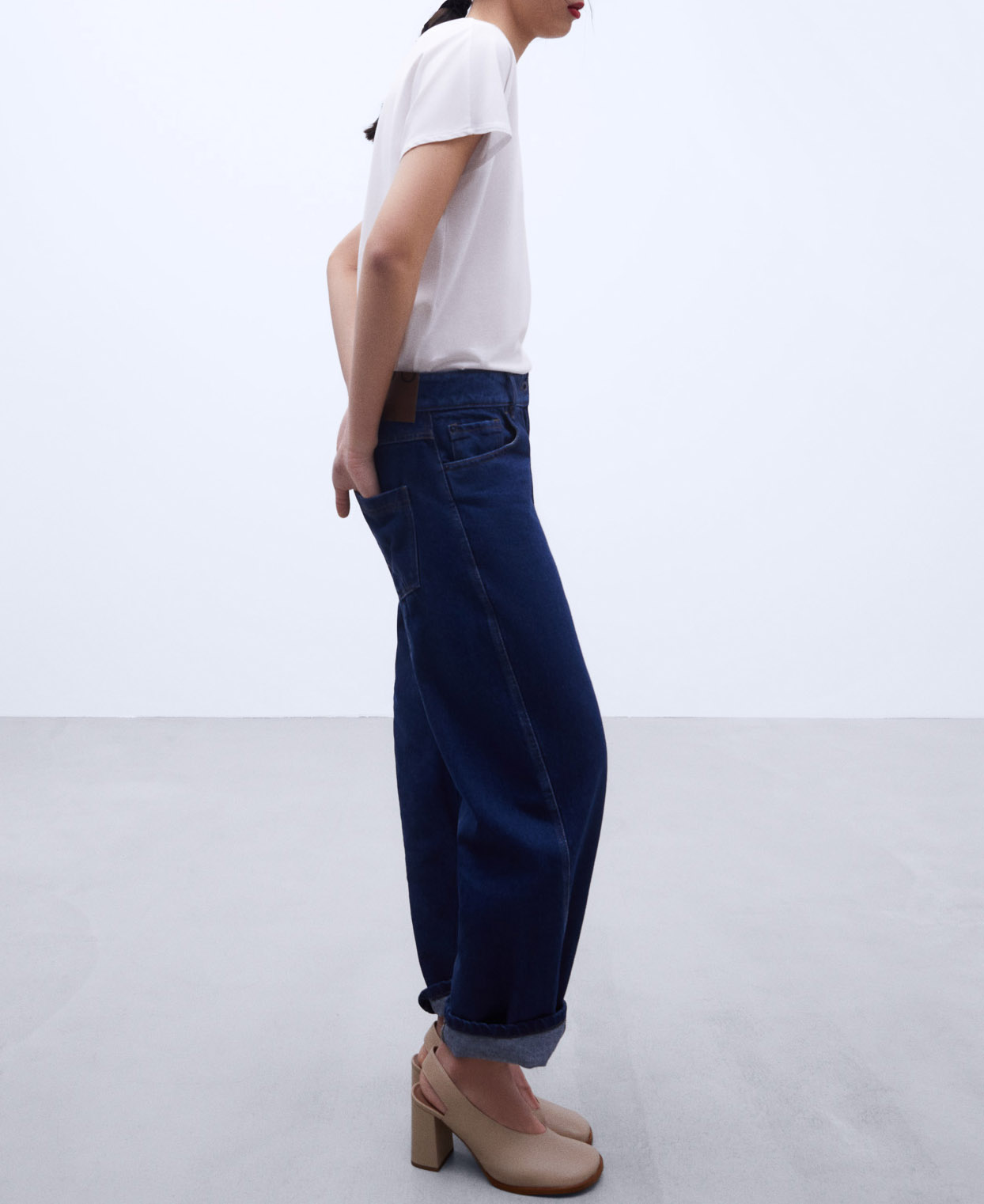 Lyocell and cotton t-shirt image number 3