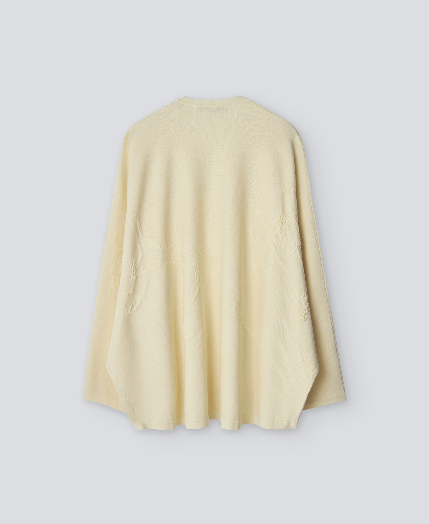 Chaqueta kimono punto jacquard mujer image number 5