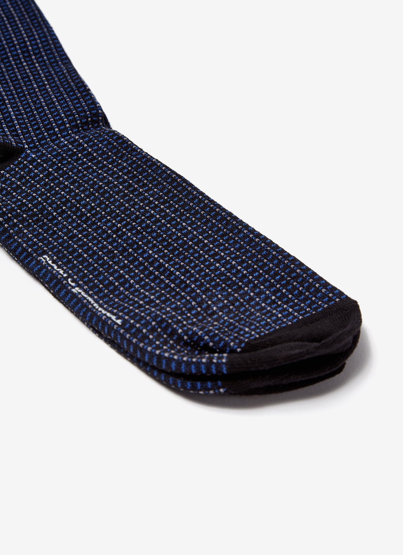 Socks with bicolour micro-motif image number 1