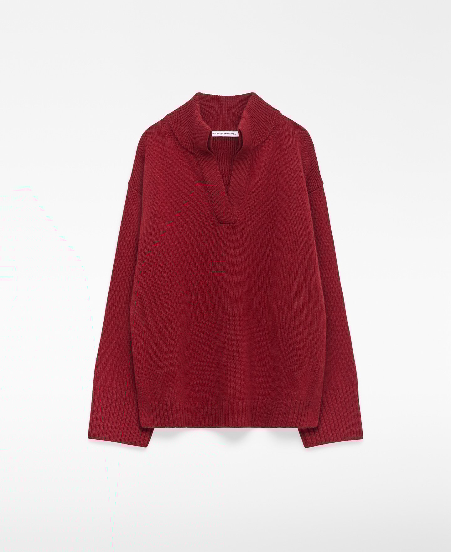 Merino wool funnel neck sweater woman image number 4