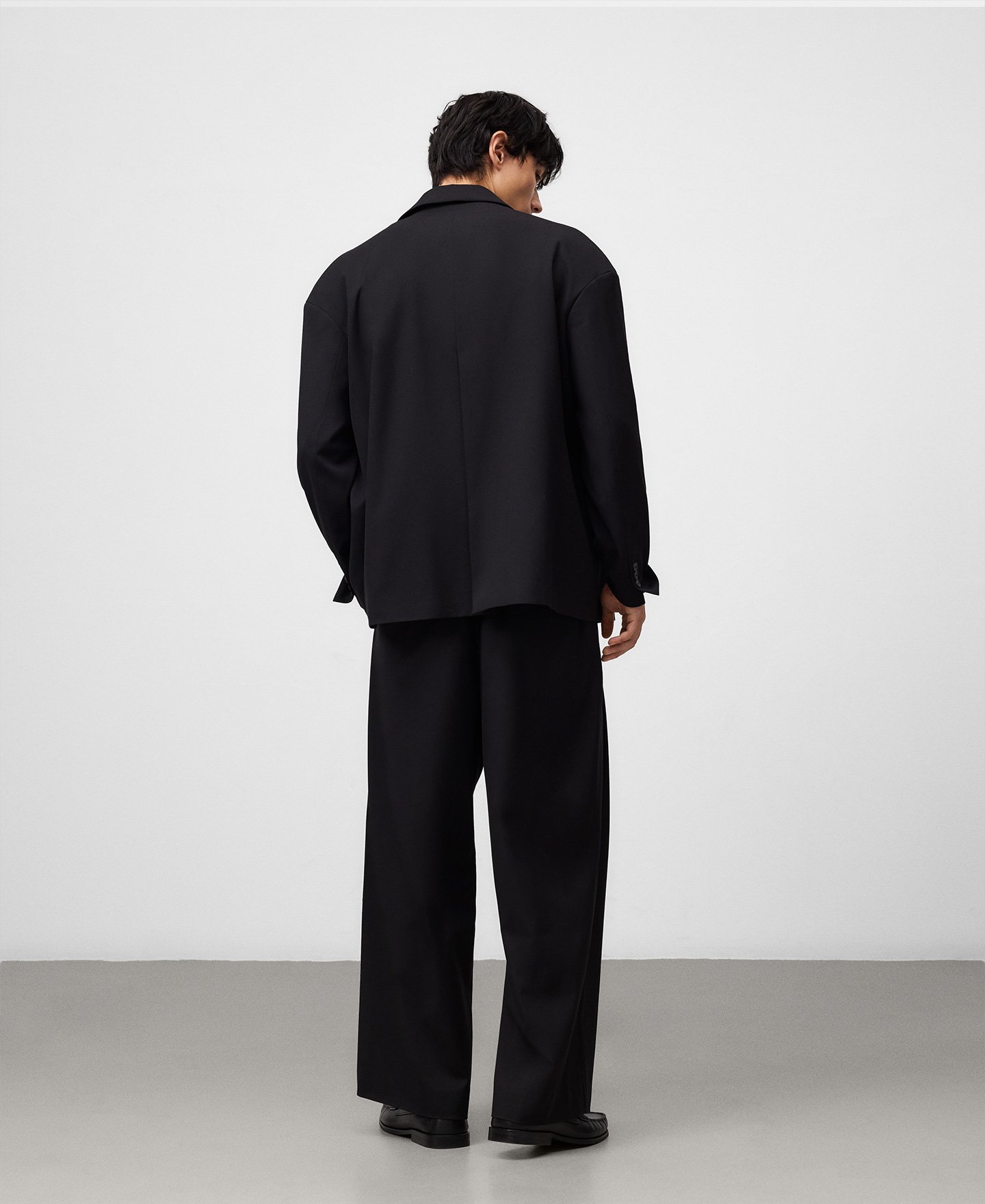 Pantalón oversize doble pinza hombre image number 2