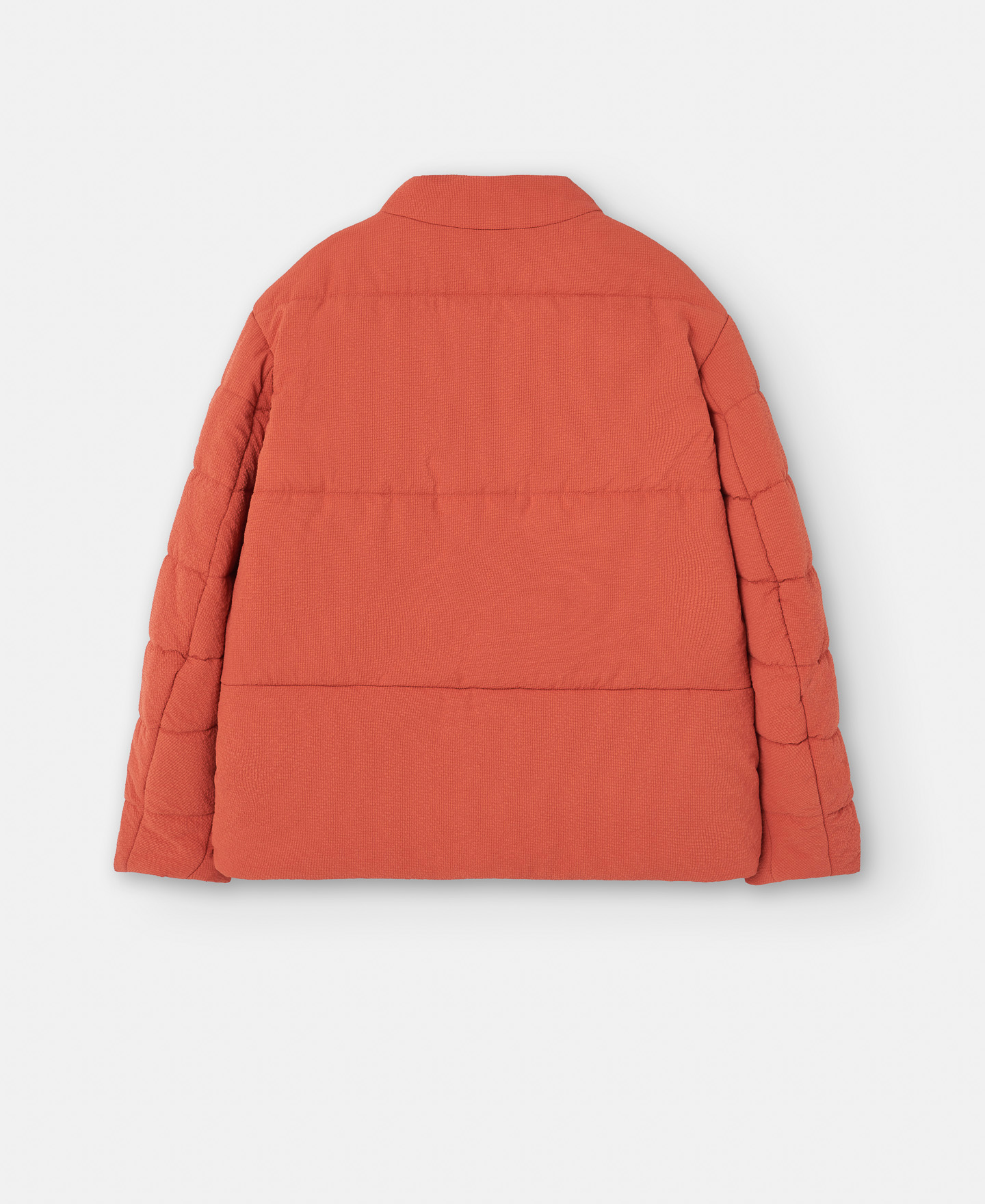 Padded short coat in polyester image number 5
