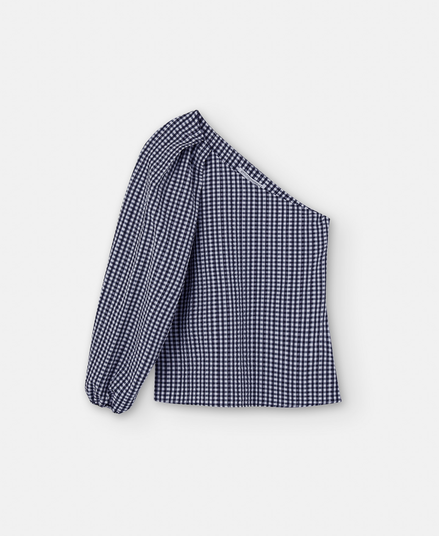Asymmetric check shirt image number 4