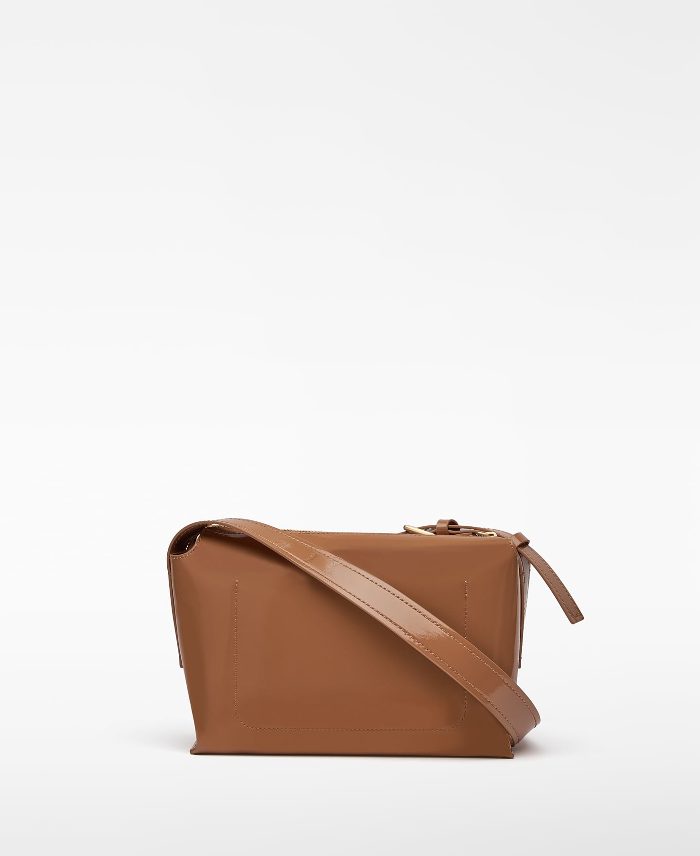 Mica patent texture medium crossbody image number 1