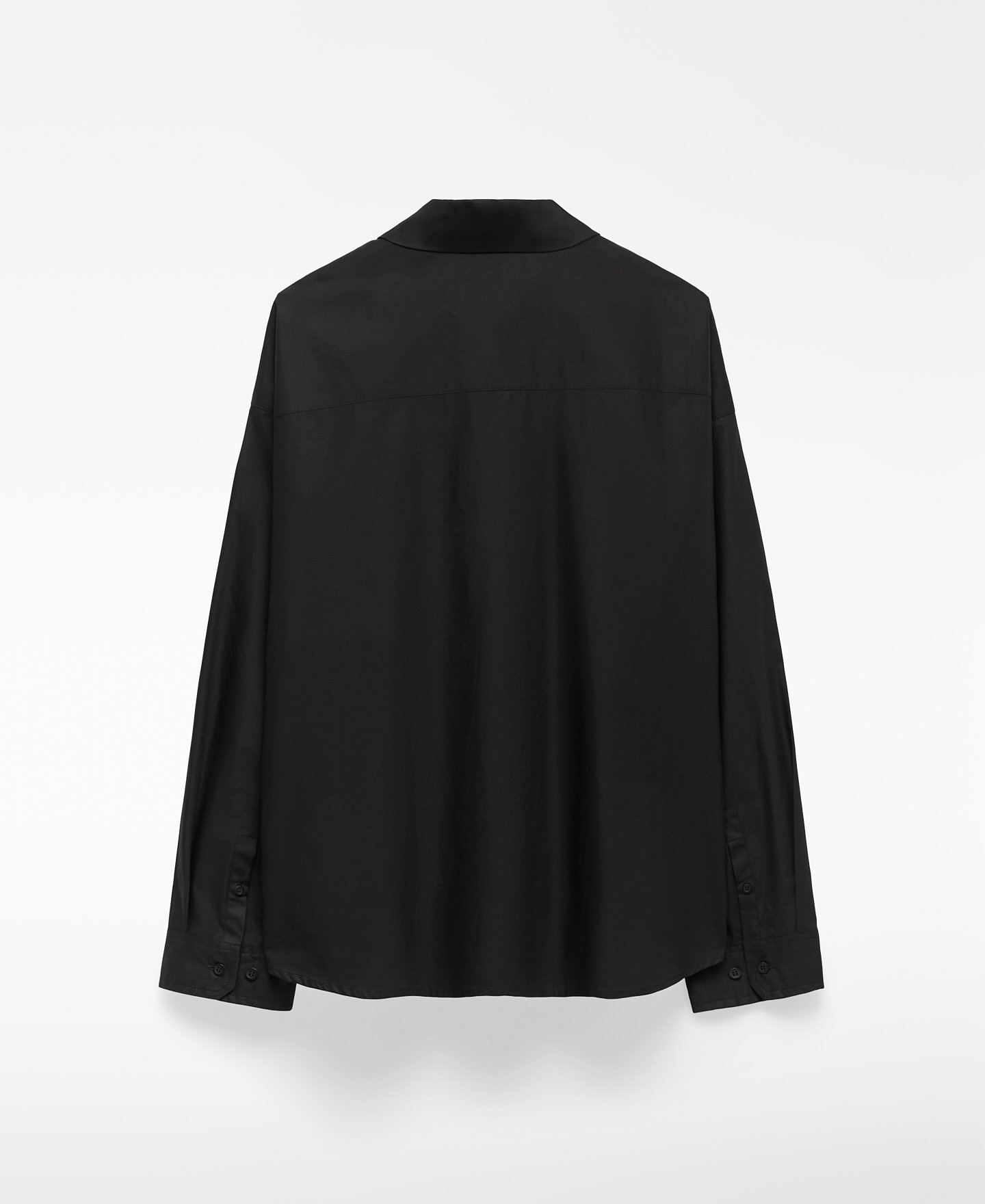 Camisa oversize devoré hombre image number 5