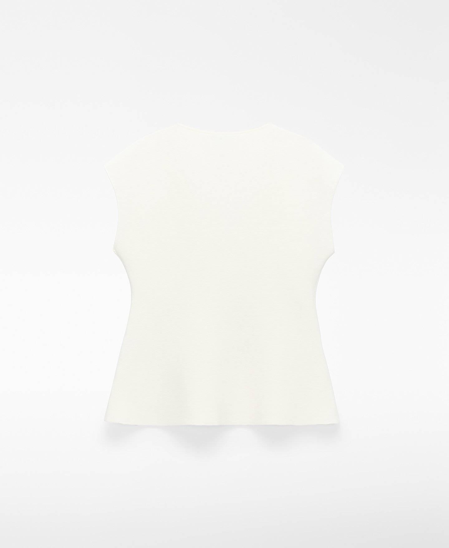 Top peplum punto image number 5