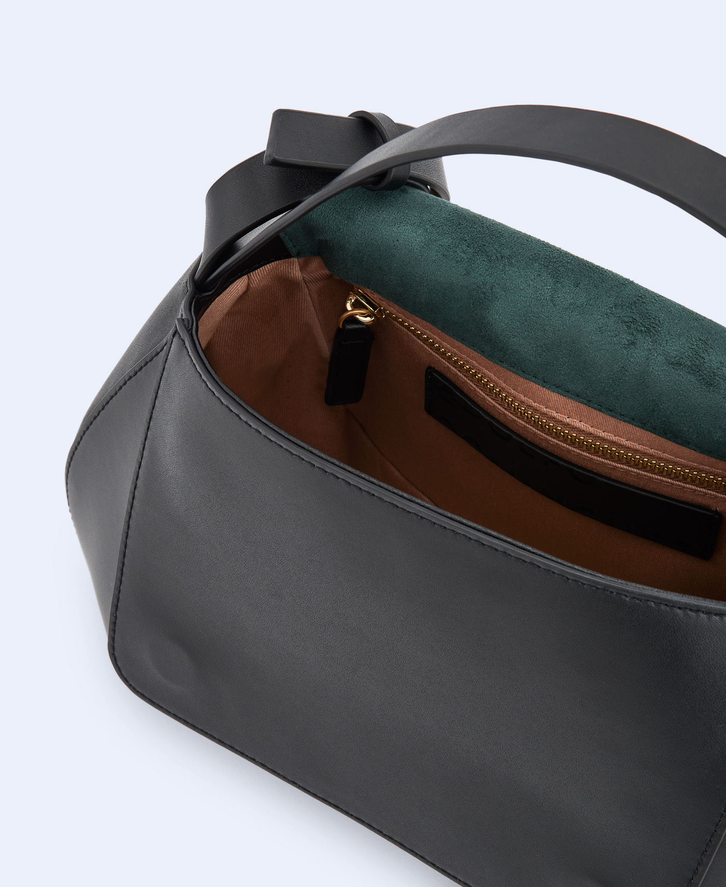 Vachetta hobo bag image number 3