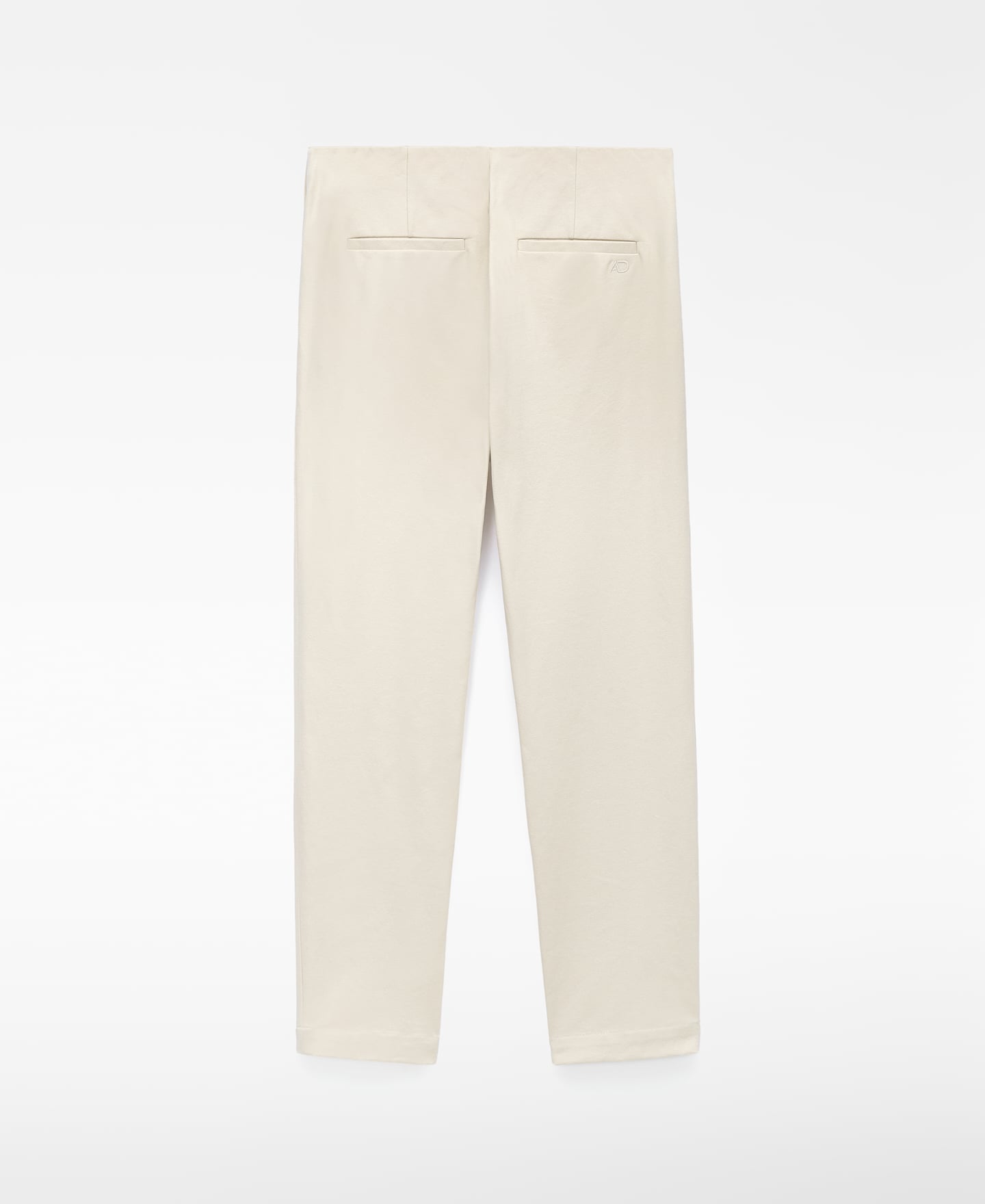 Ankle-length slim fit trousers image number 5