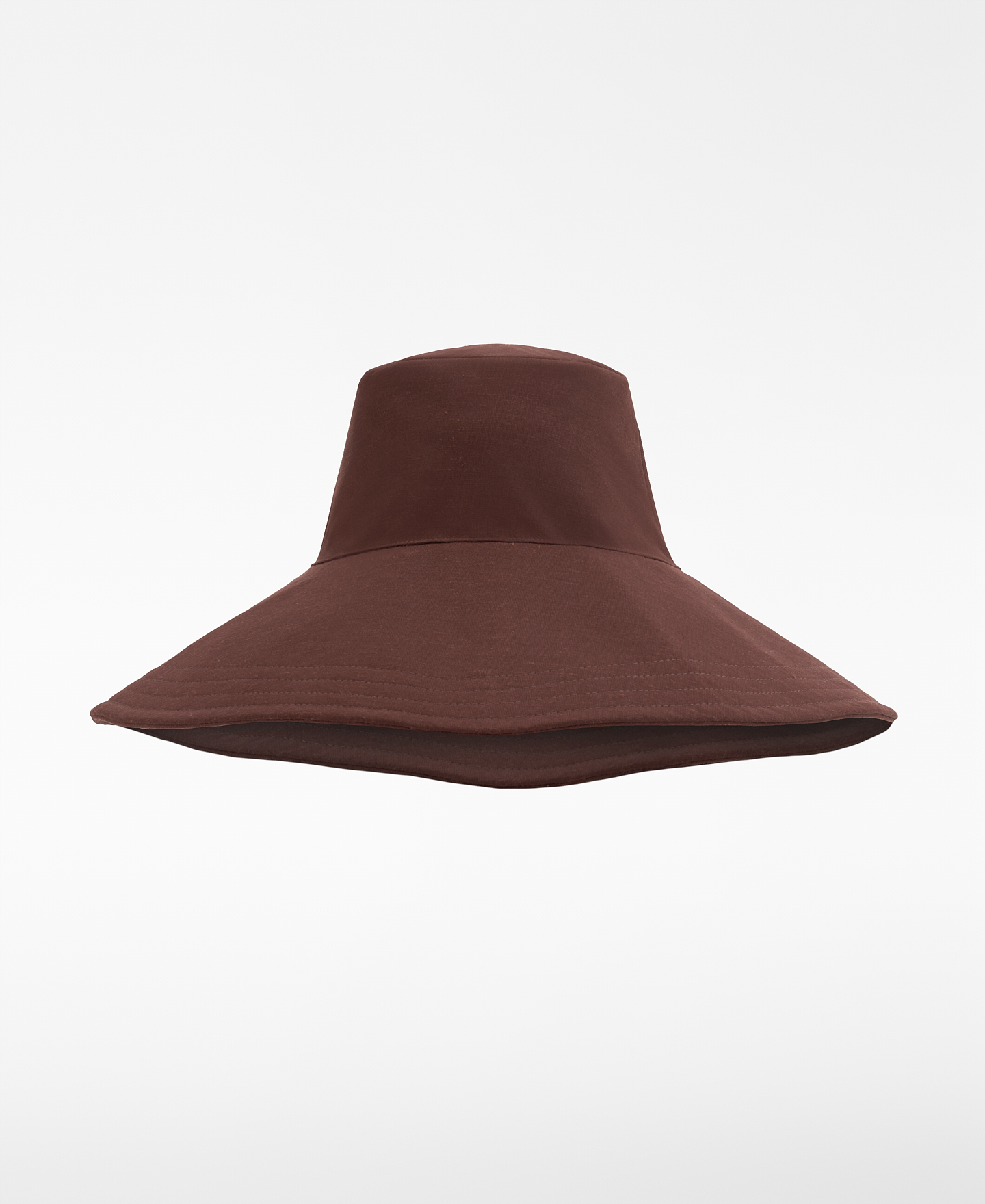 Wide-brim bucket hat with opening image number 0