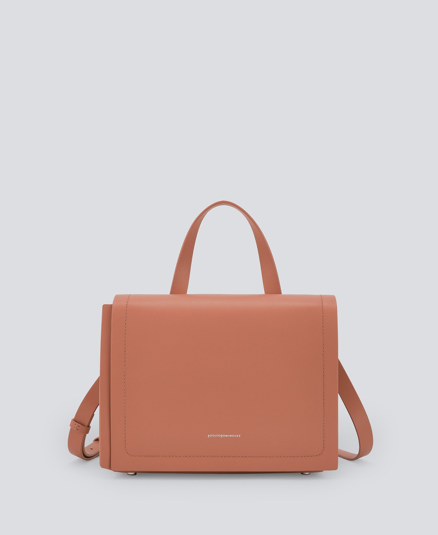 Brown responsible leather bag woman image number 0