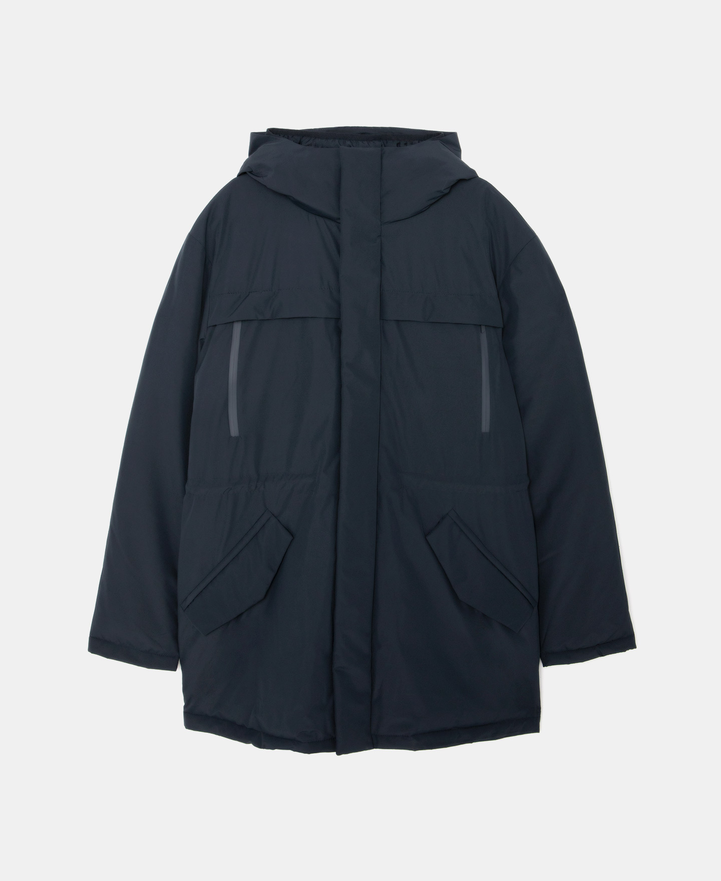 Padded coat with hood image number 4