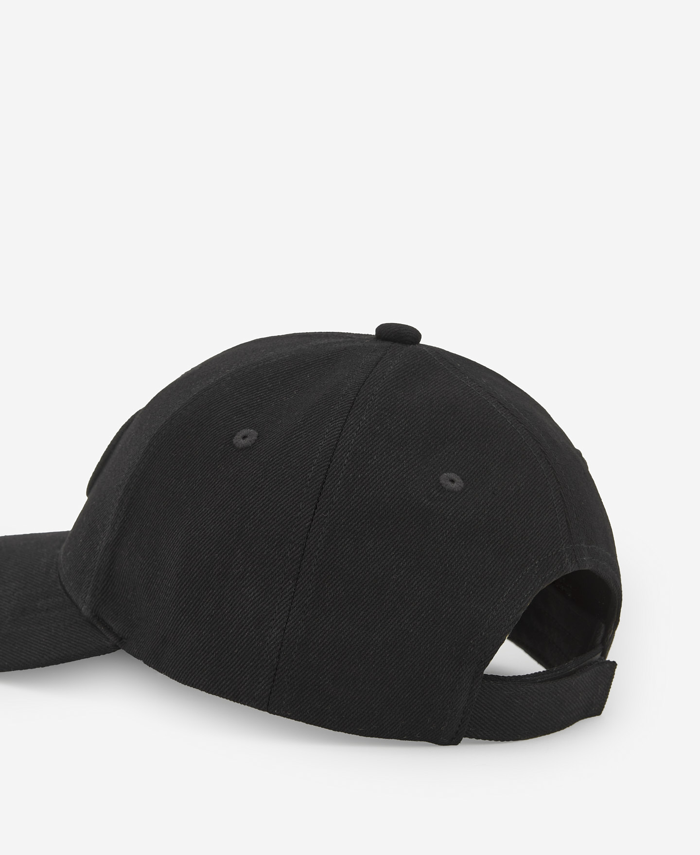 Black logotyped cap image number 4
