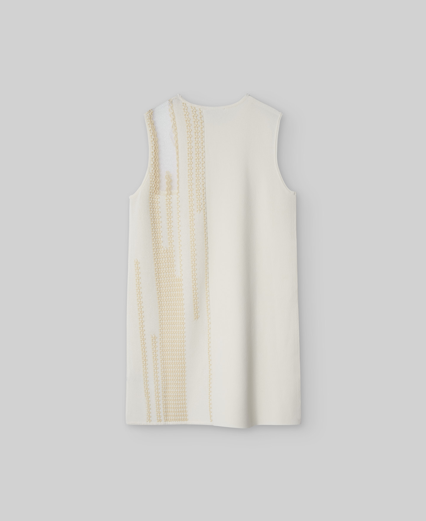 Robe jacquard semi-transparente pour femme image number 5