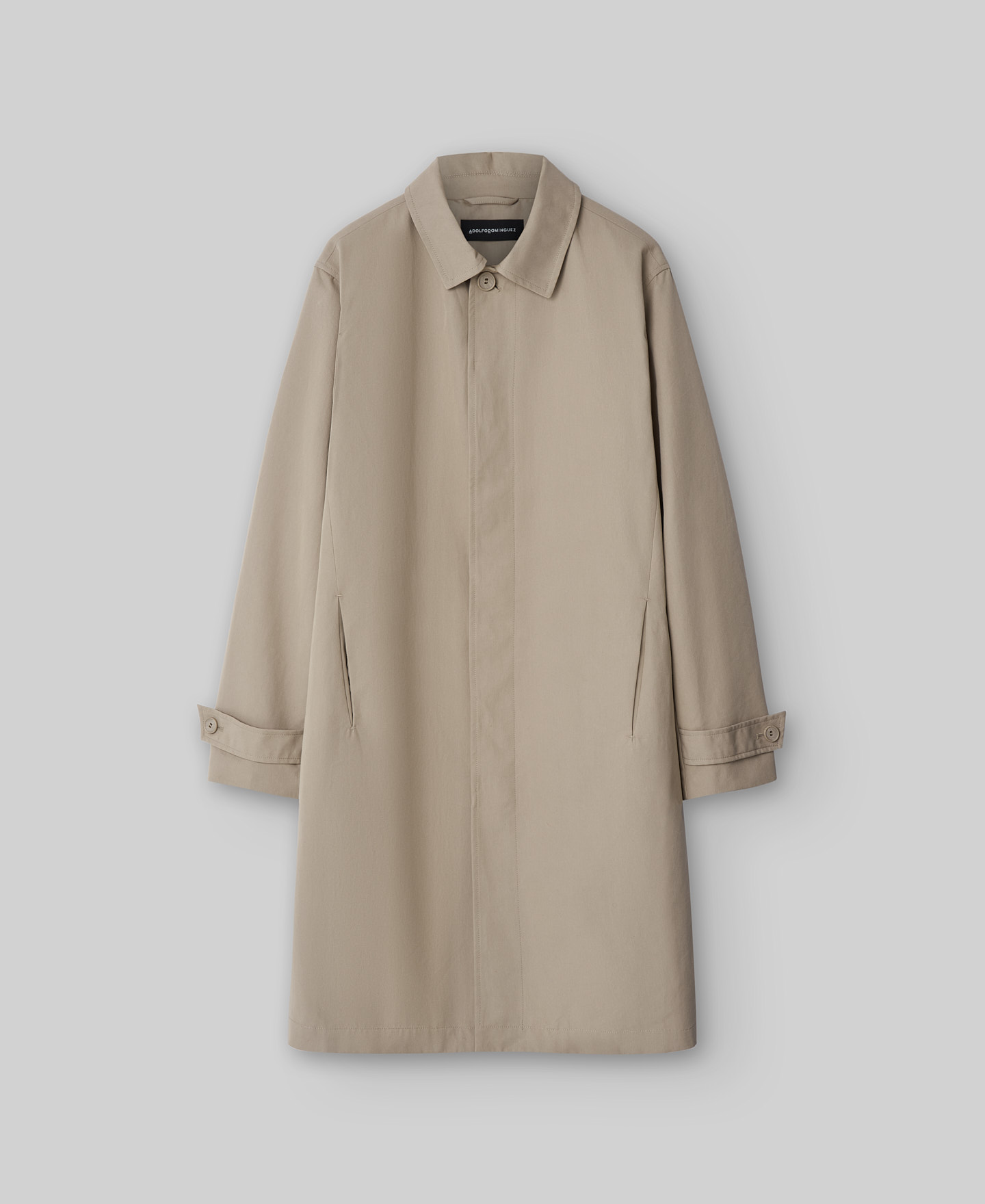 Mackintosh type trench coat man image number 4